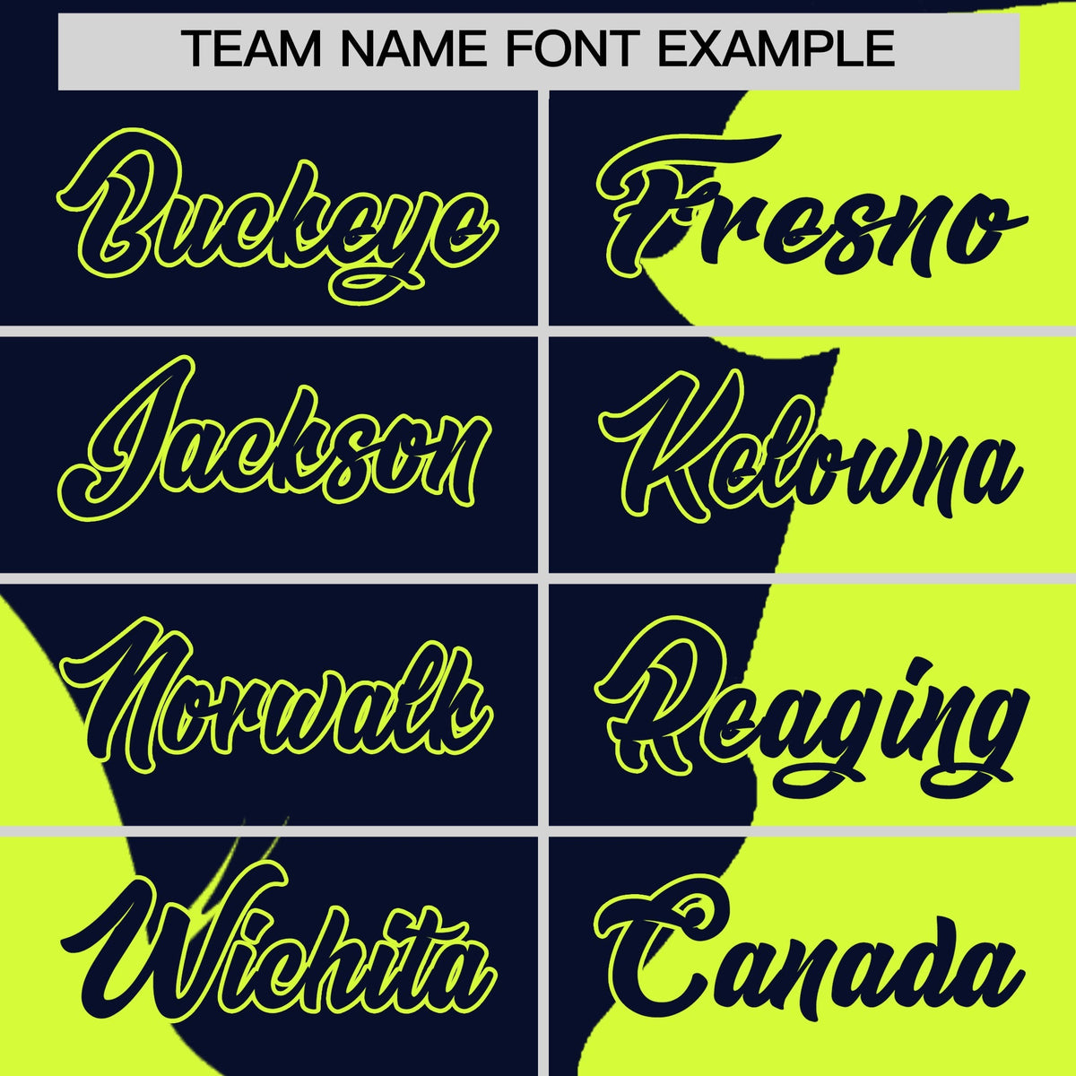 Custom Navy Neon Green Silhouettes of Loving Couple Valentine's Day Baseball Jersey| KXKSHOP