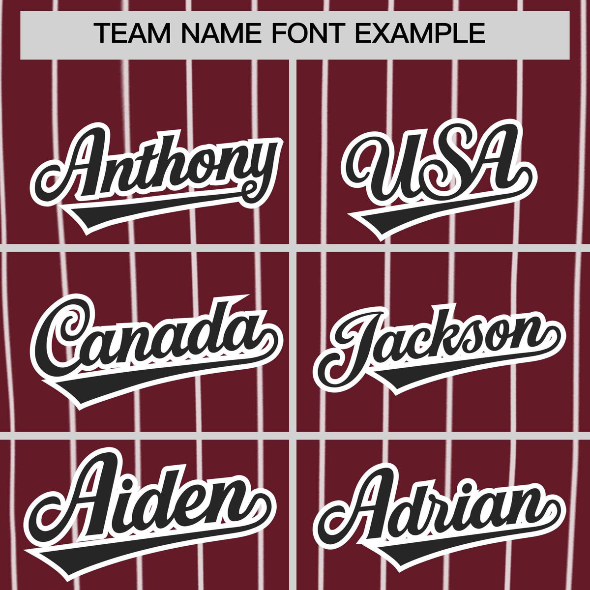 Custom Maroon White Stripe Fashion Authentic Baseball Jersey