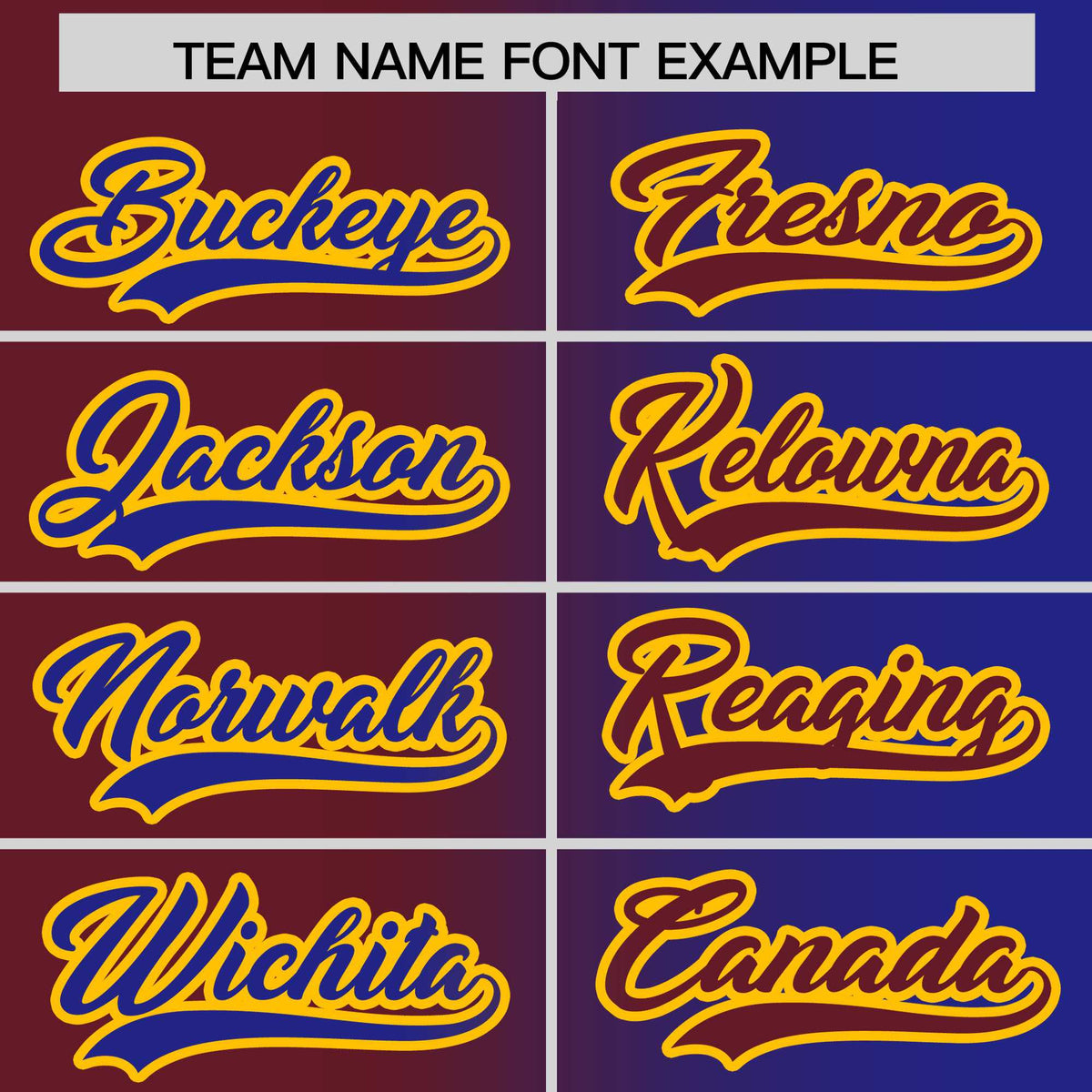 Custom Maroon Royal Two Tone Gradient Fashion Authentic Baseball Jersey