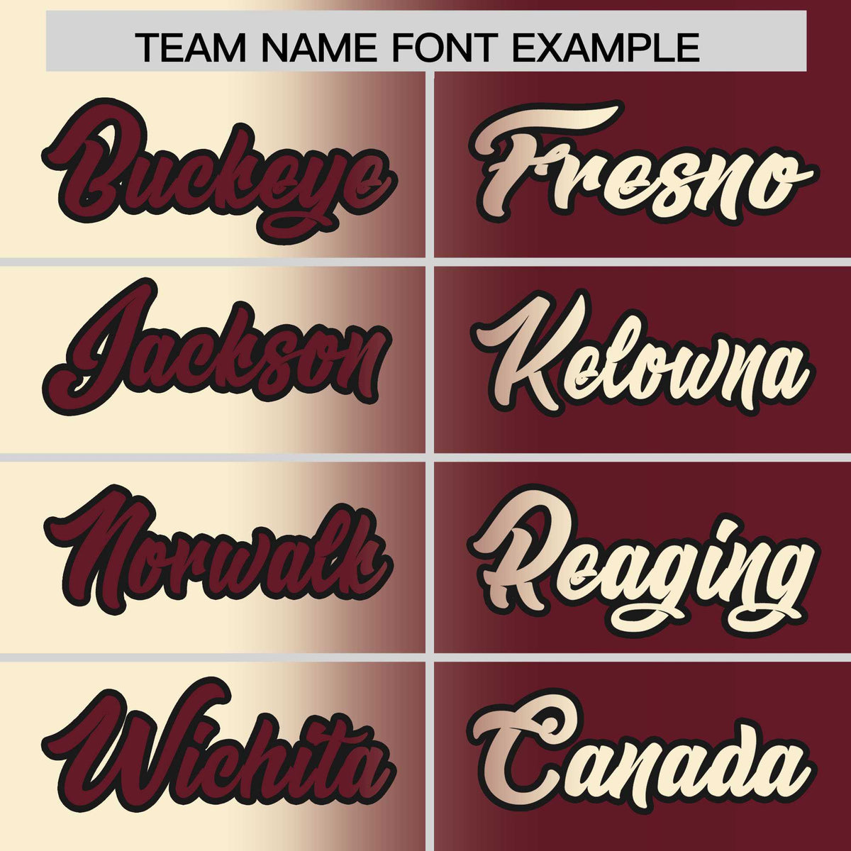 Custom Cream Maroon Two Tone Gradient Fashion Authentic Baseball Jersey