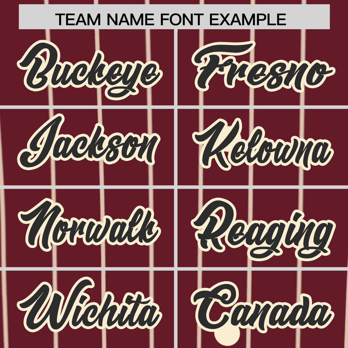 Custom Maroon Cream Gradient Stripe Fashion Authentic Baseball Jersey