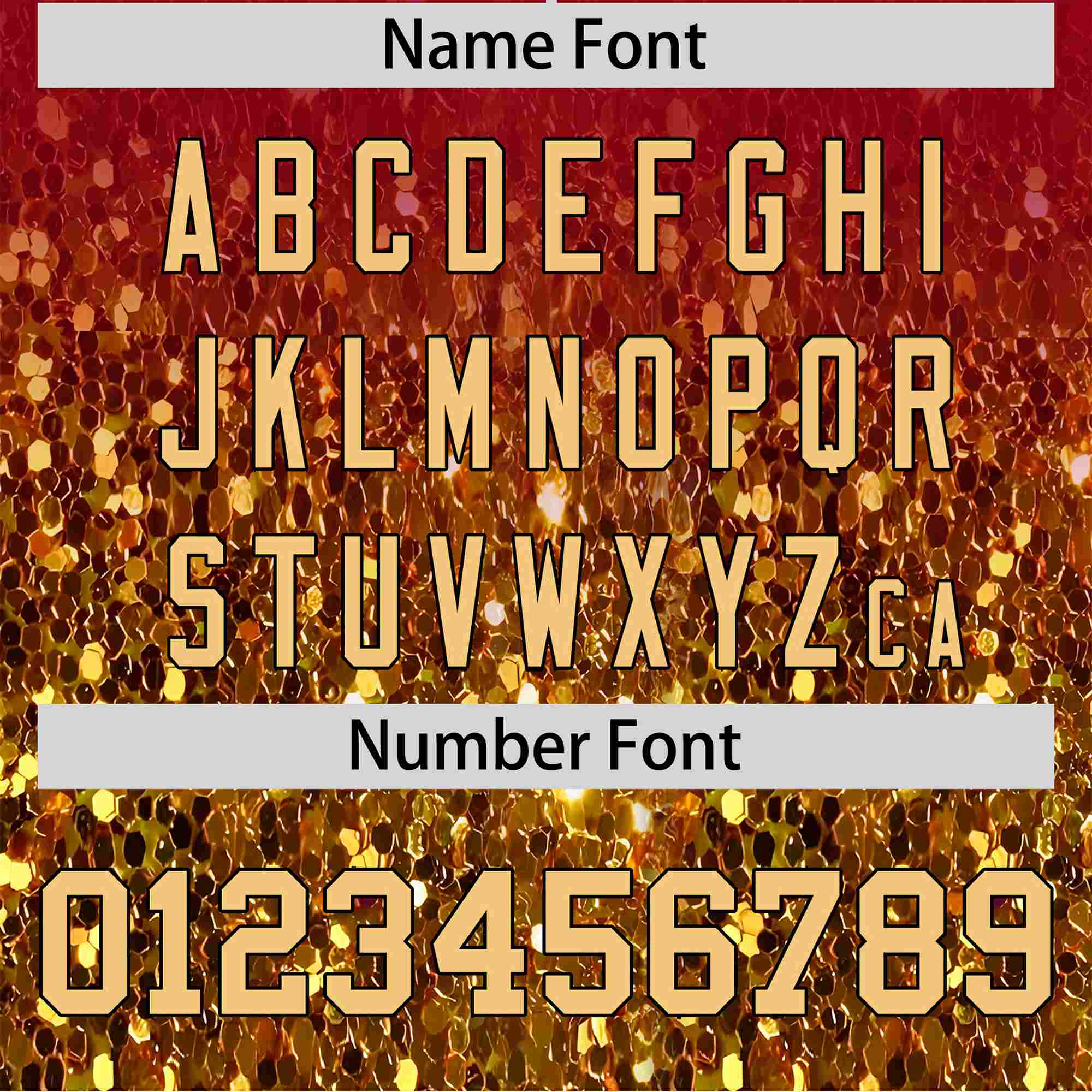 Custom Crimson Old Gold Sparkle-Effect Pattern Gradient Fashion Authentic Baseball Jersey