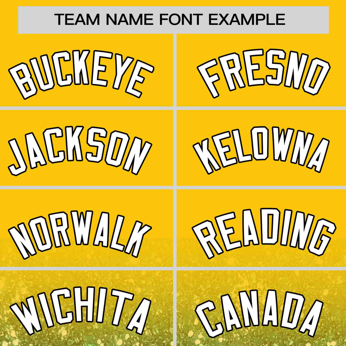 Custom Gold White Sparkle-Effect Pattern Gradient Fashion Authentic Baseball Jersey