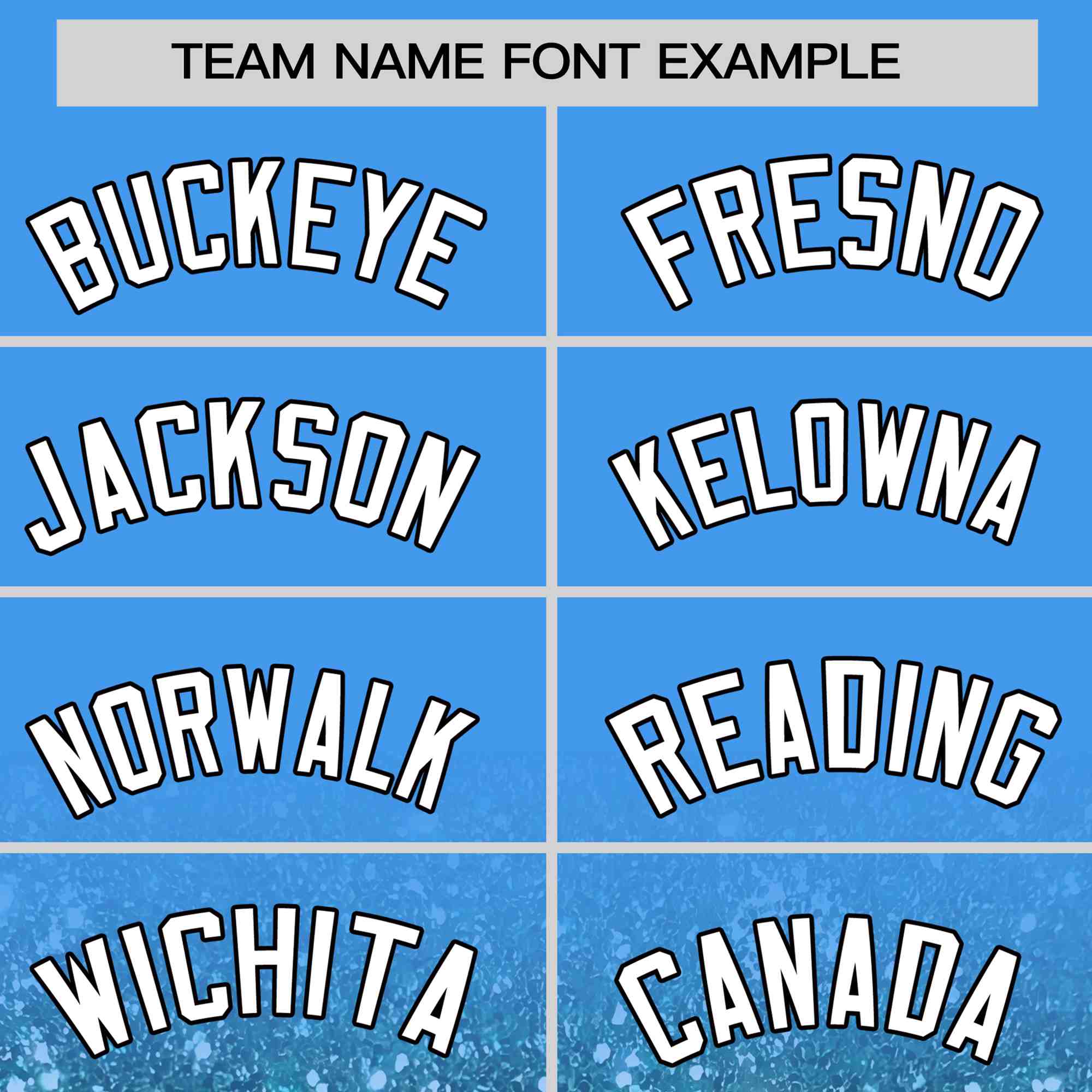 Custom Powder Blue White Sparkle-Effect Pattern Gradient Fashion Authentic Baseball Jersey