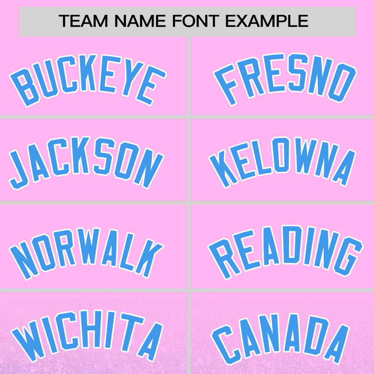 Custom Light Pink Powder Blue Sparkle-Effect Pattern Gradient Fashion Authentic Baseball Jersey