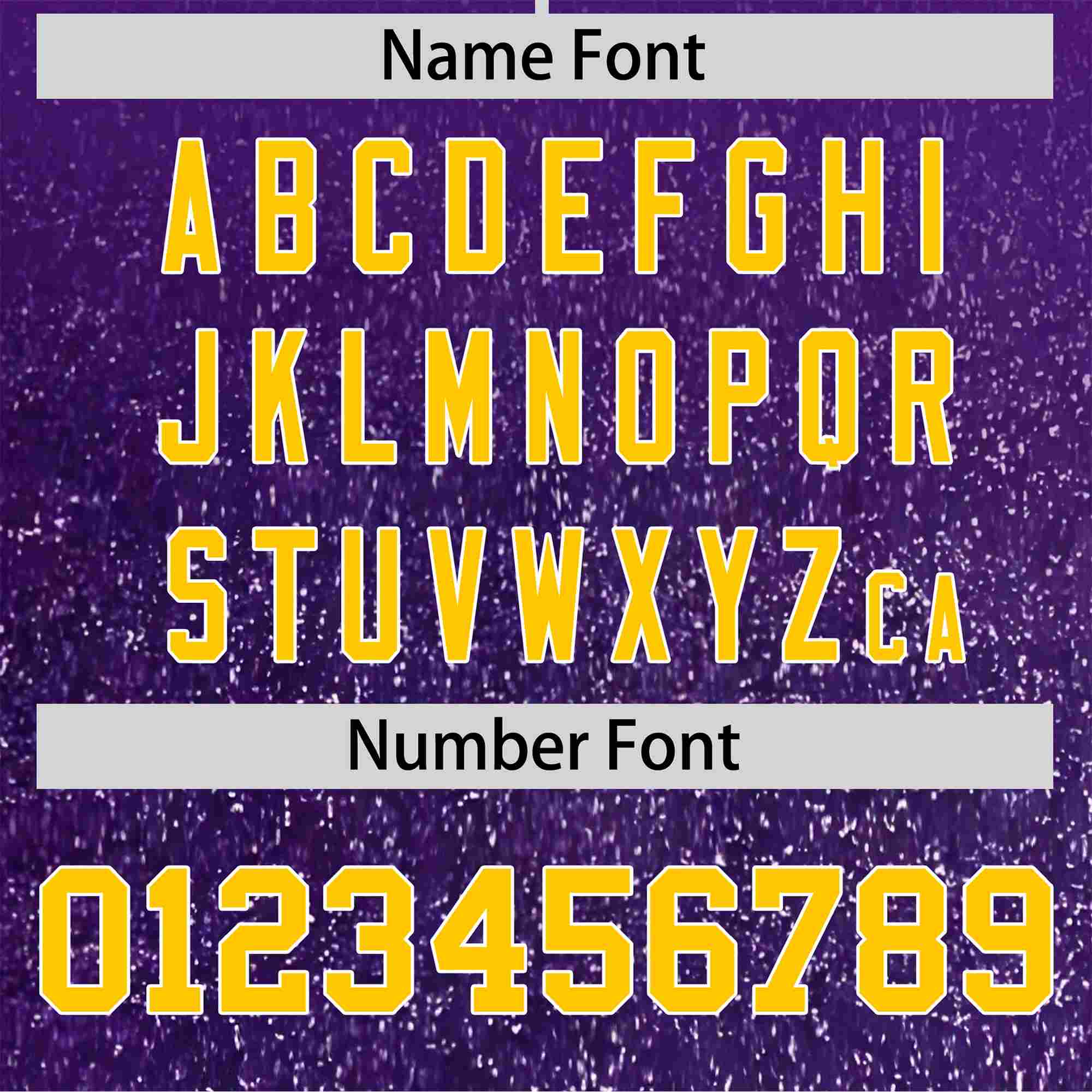 Custom Purple Gold Sparkle-Effect Pattern Gradient Fashion Authentic Baseball Jersey