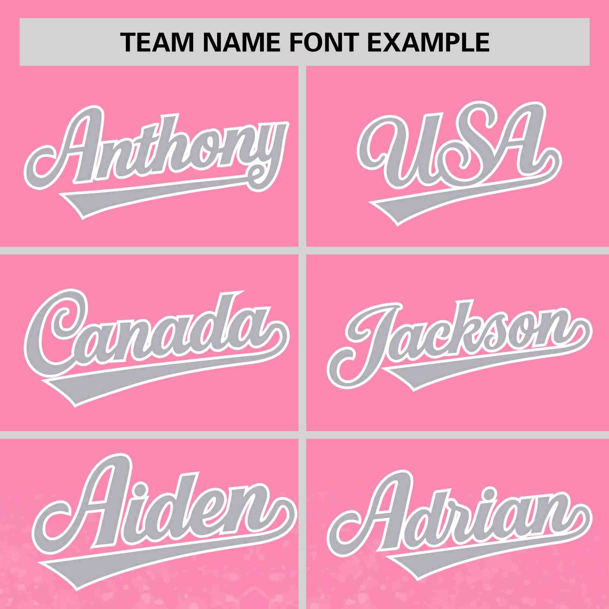 Custom Pink Gray Sparkle-Effect Pattern Gradient Fashion Authentic Baseball Jersey