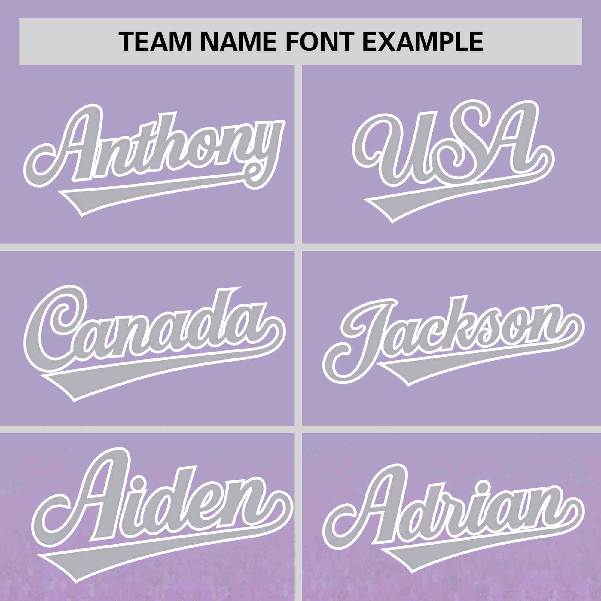 Custom Light Purple Gray Sparkle-Effect Pattern Gradient Fashion Authentic Baseball Jersey