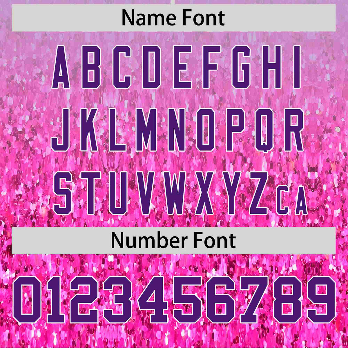 Custom Light Purple Purple Sparkle-Effect Pattern Gradient Fashion Authentic Baseball Jersey