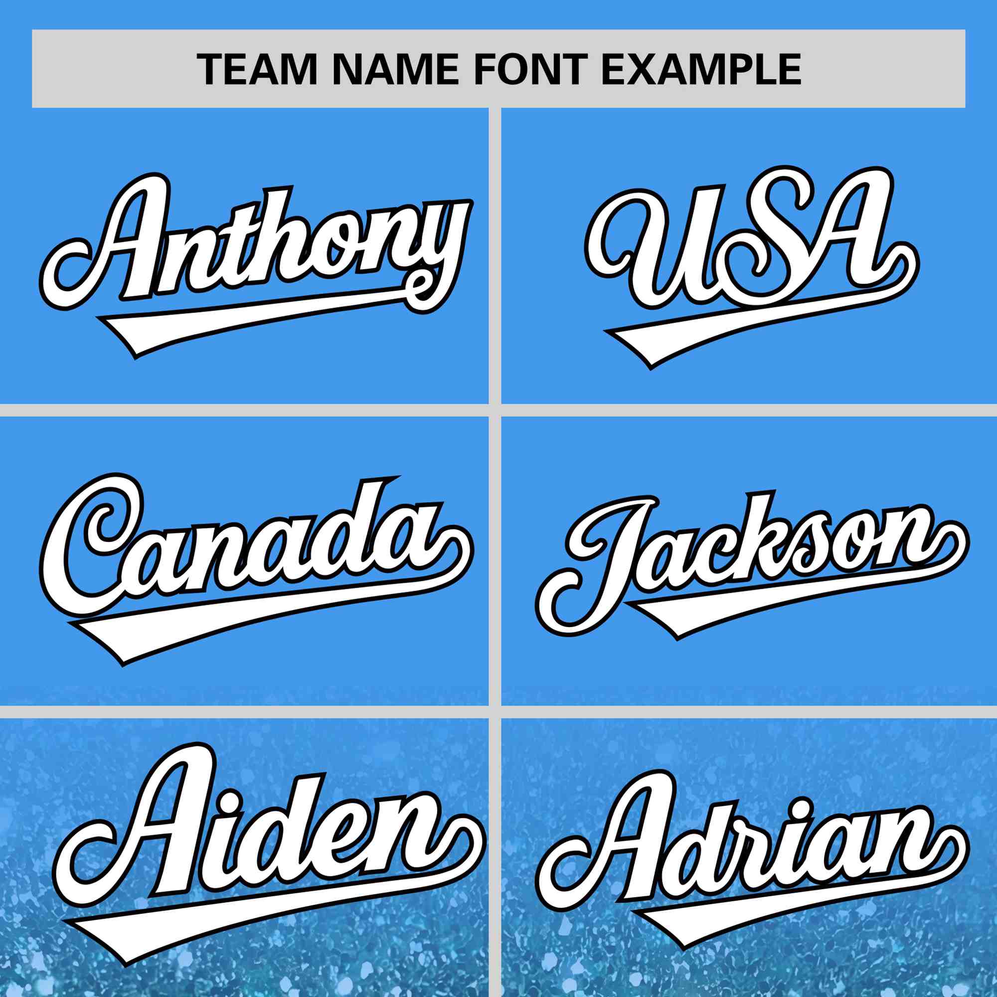 Custom Powder Blue White Sparkle-Effect Pattern Gradient Fashion Authentic Baseball Jersey