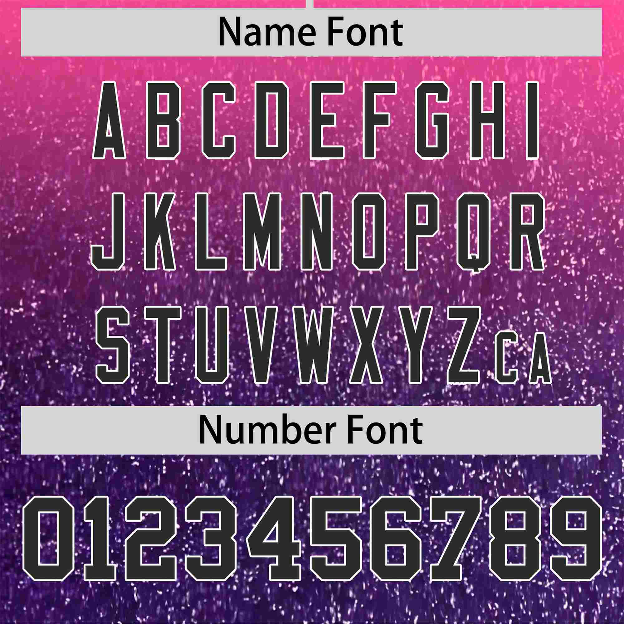 Custom Pink Black Sparkle-Effect Pattern Gradient Fashion Authentic Baseball Jersey