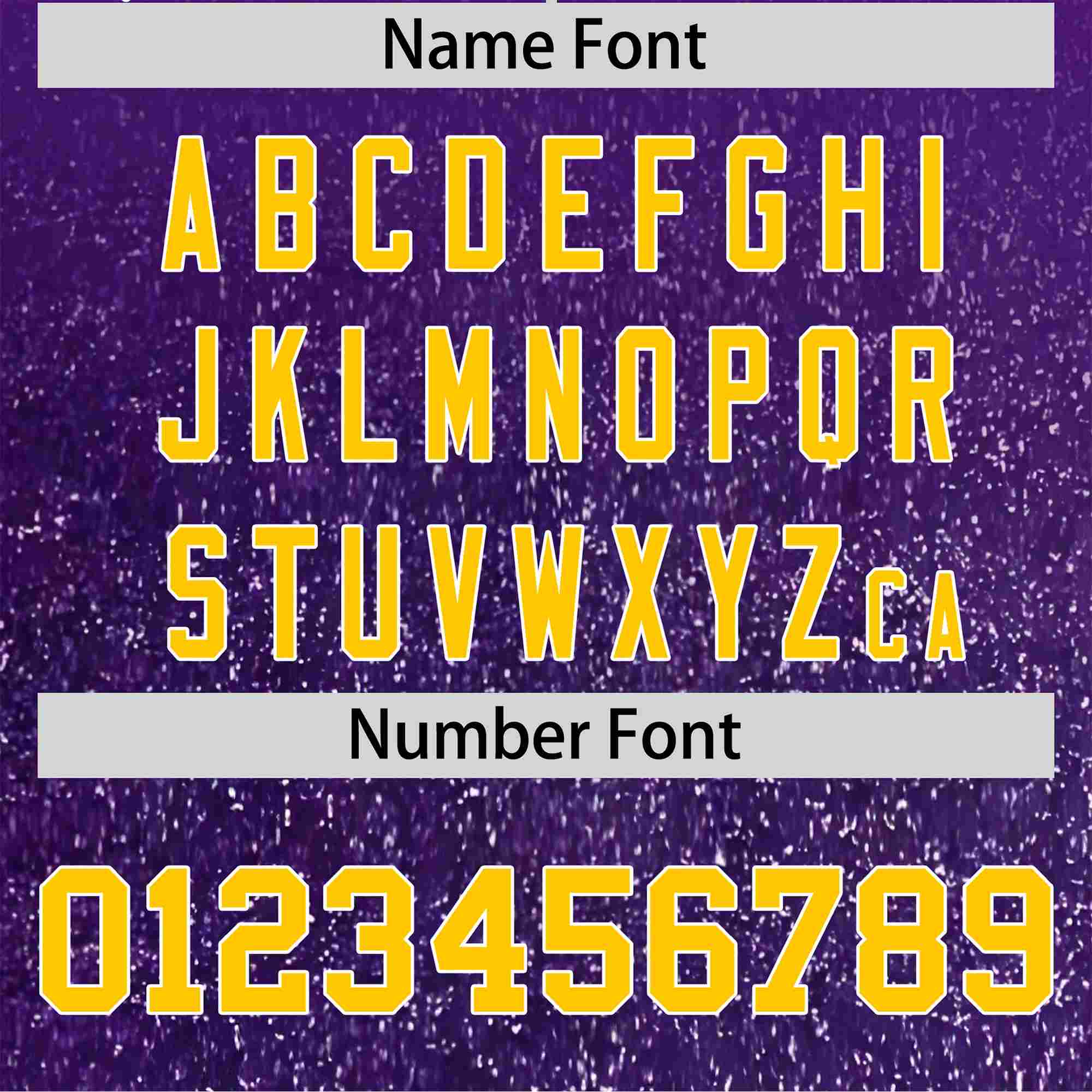 Custom Purple Gold Sparkle-Effect Pattern Gradient Fashion Authentic Baseball Jersey