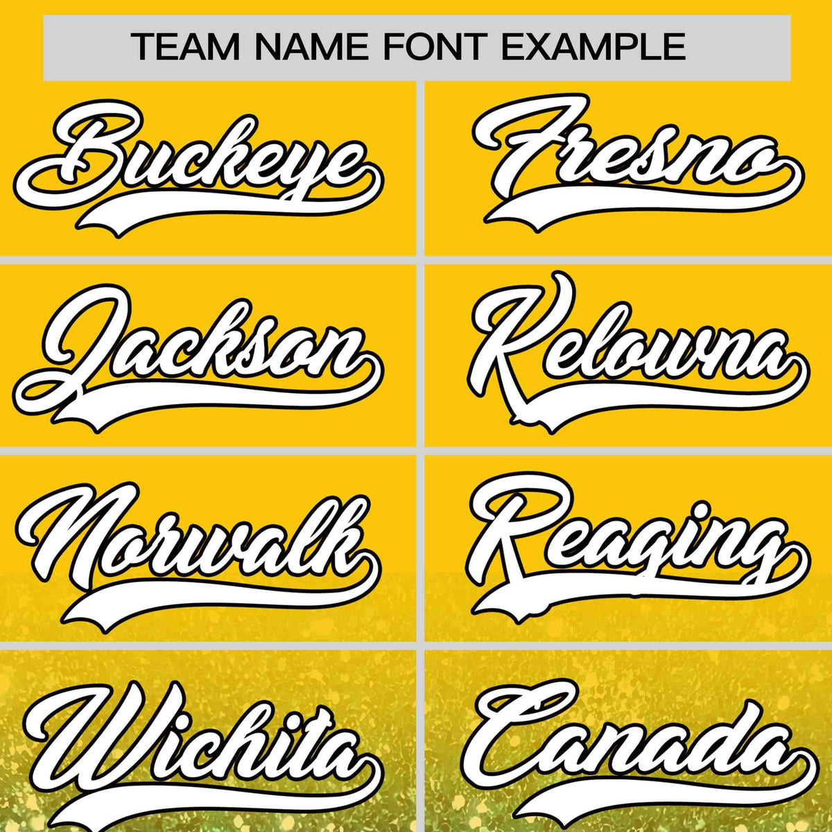 Custom Gold White Sparkle-Effect Pattern Gradient Fashion Authentic Baseball Jersey