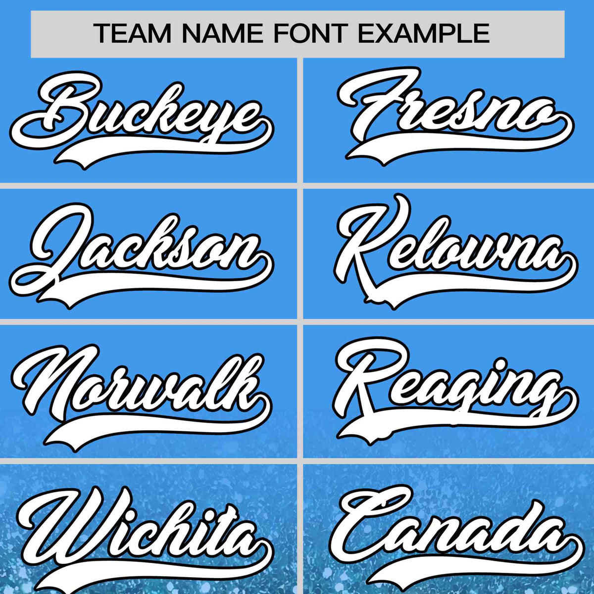 Custom Powder Blue White Sparkle-Effect Pattern Gradient Fashion Authentic Baseball Jersey