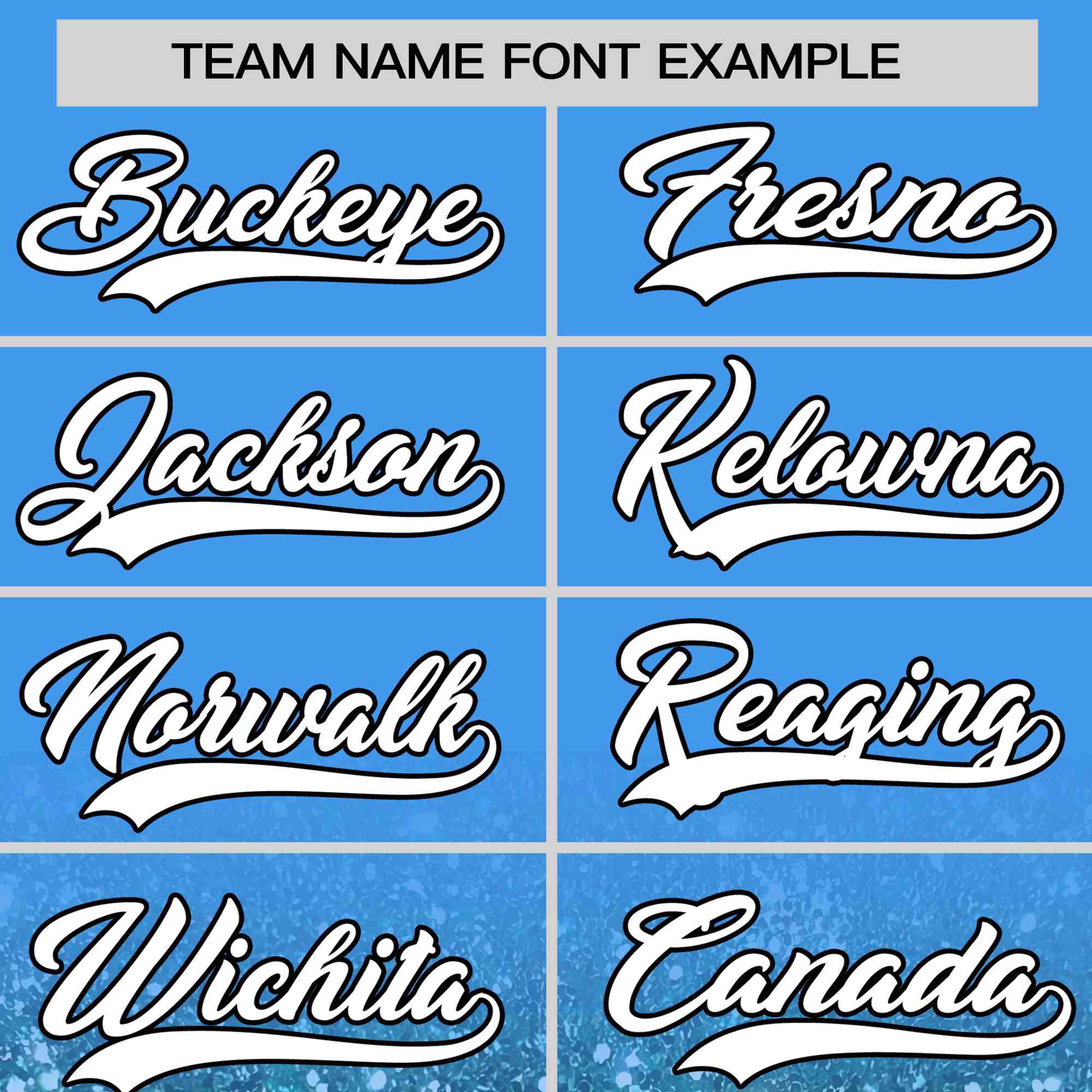 Custom Powder Blue White Sparkle-Effect Pattern Gradient Fashion Authentic Baseball Jersey