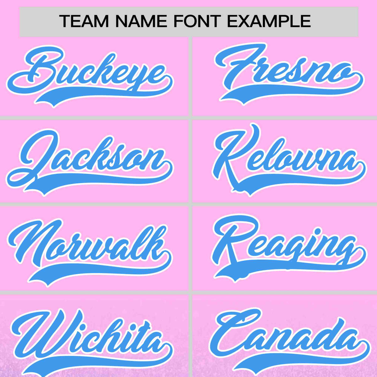 Custom Light Pink Powder Blue Sparkle-Effect Pattern Gradient Fashion Authentic Baseball Jersey