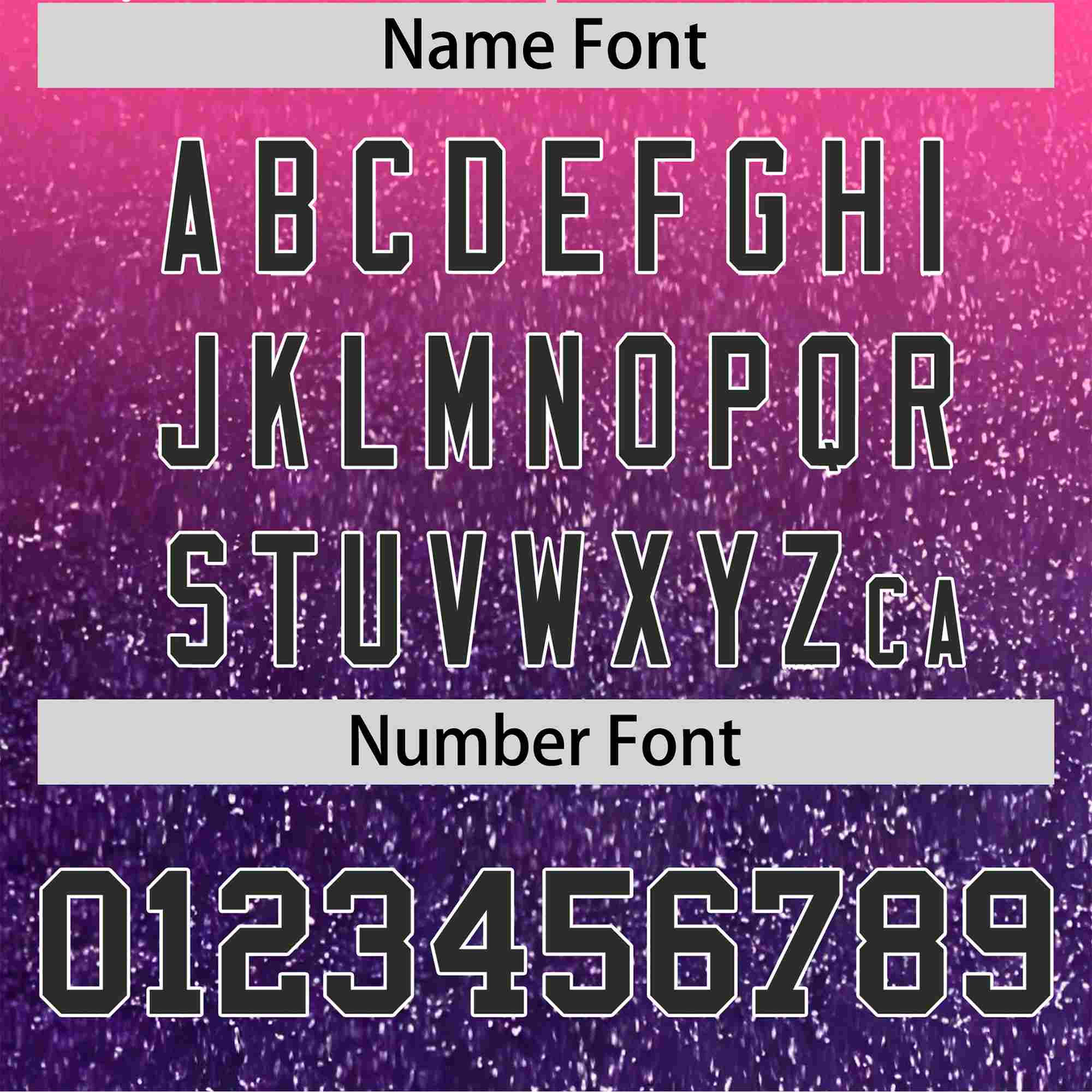 Custom Pink Black Sparkle-Effect Pattern Gradient Fashion Authentic Baseball Jersey