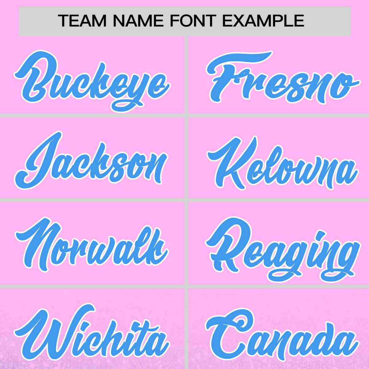 Custom Light Pink Powder Blue Sparkle-Effect Pattern Gradient Fashion Authentic Baseball Jersey