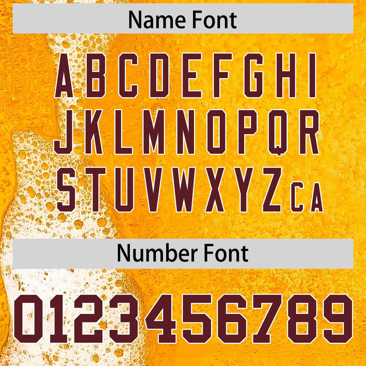 Custom Orange White National Beer Day Personalized Beer Pattern Baseball Jersey | Suitable For Groups Or Parties | KXKSHOP