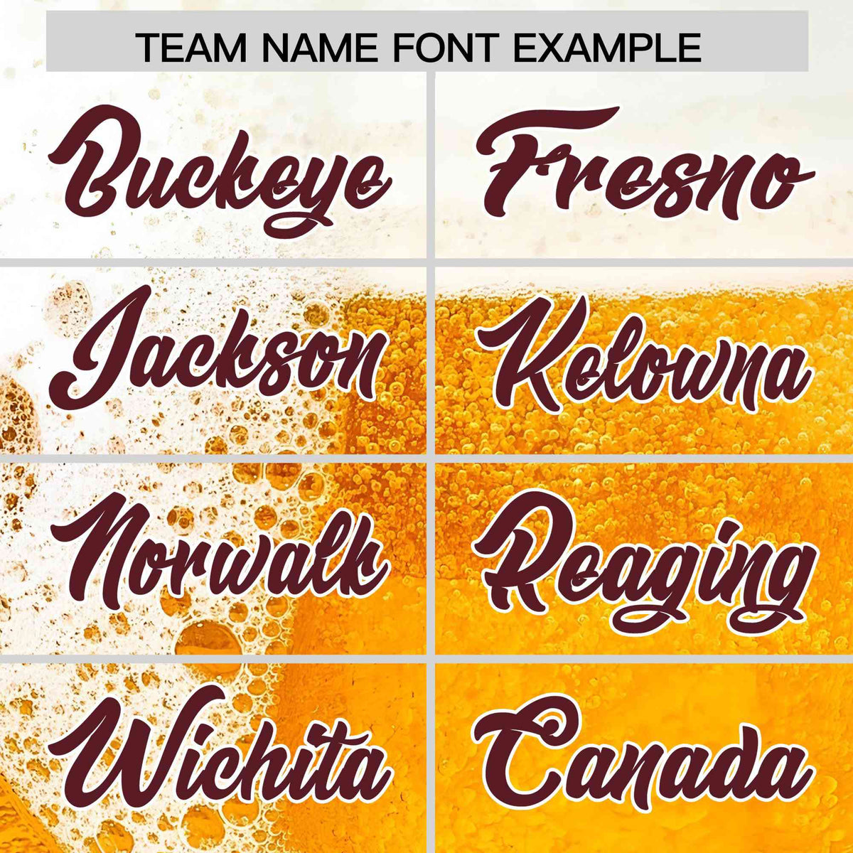 Custom Orange White National Beer Day Personalized Beer Pattern Baseball Jersey | Suitable For Groups Or Parties | KXKSHOP