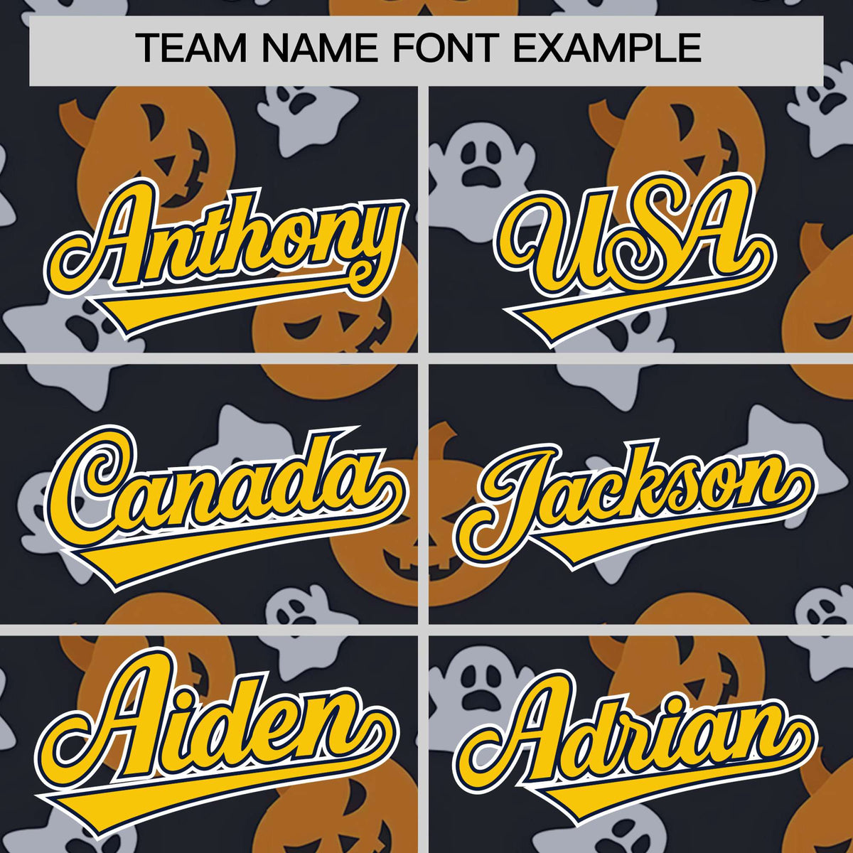 Custom Multi Color Halloween Authentic Baseball Jersey| KXKSHOP