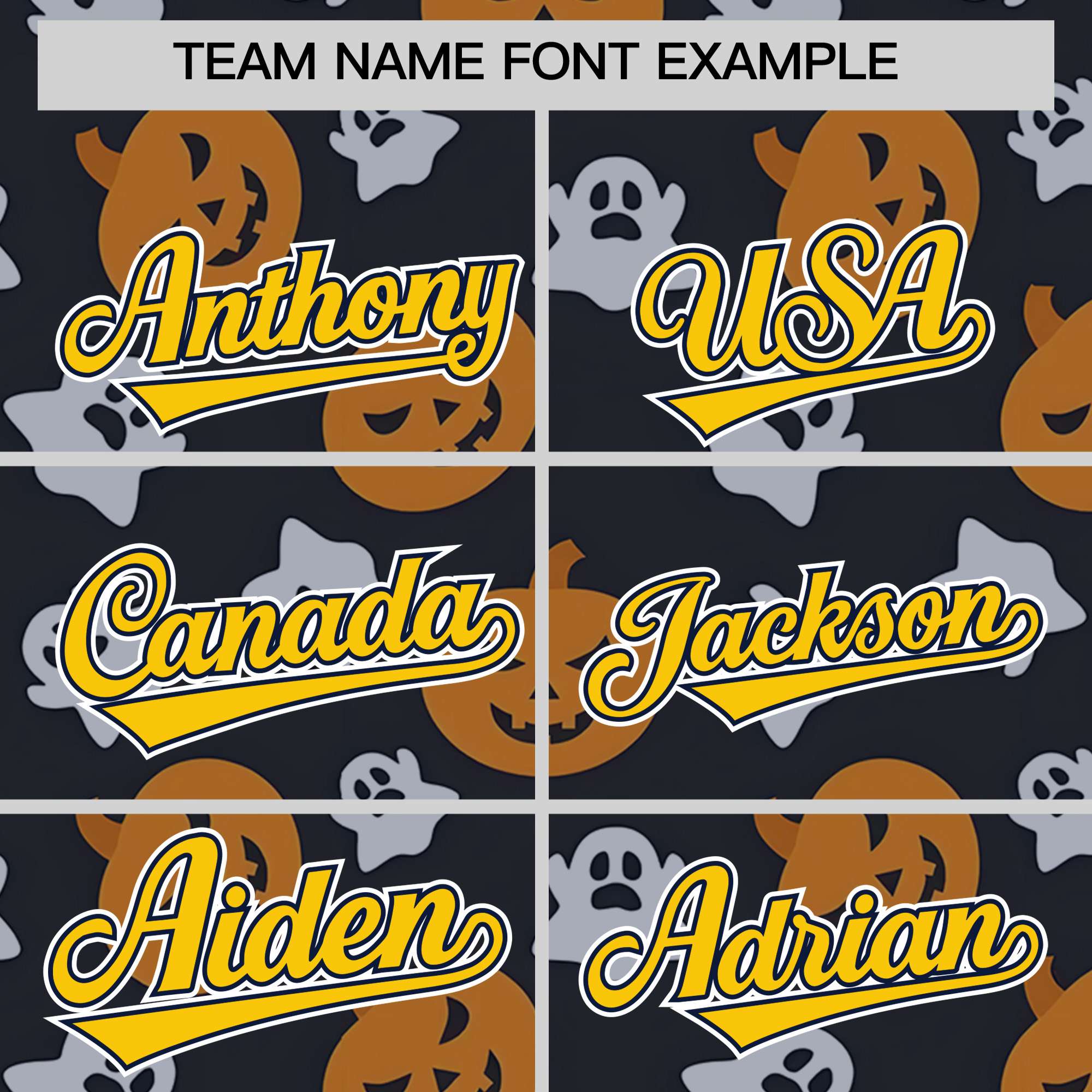 Custom Multi Color Halloween Authentic Baseball Jersey| KXKSHOP