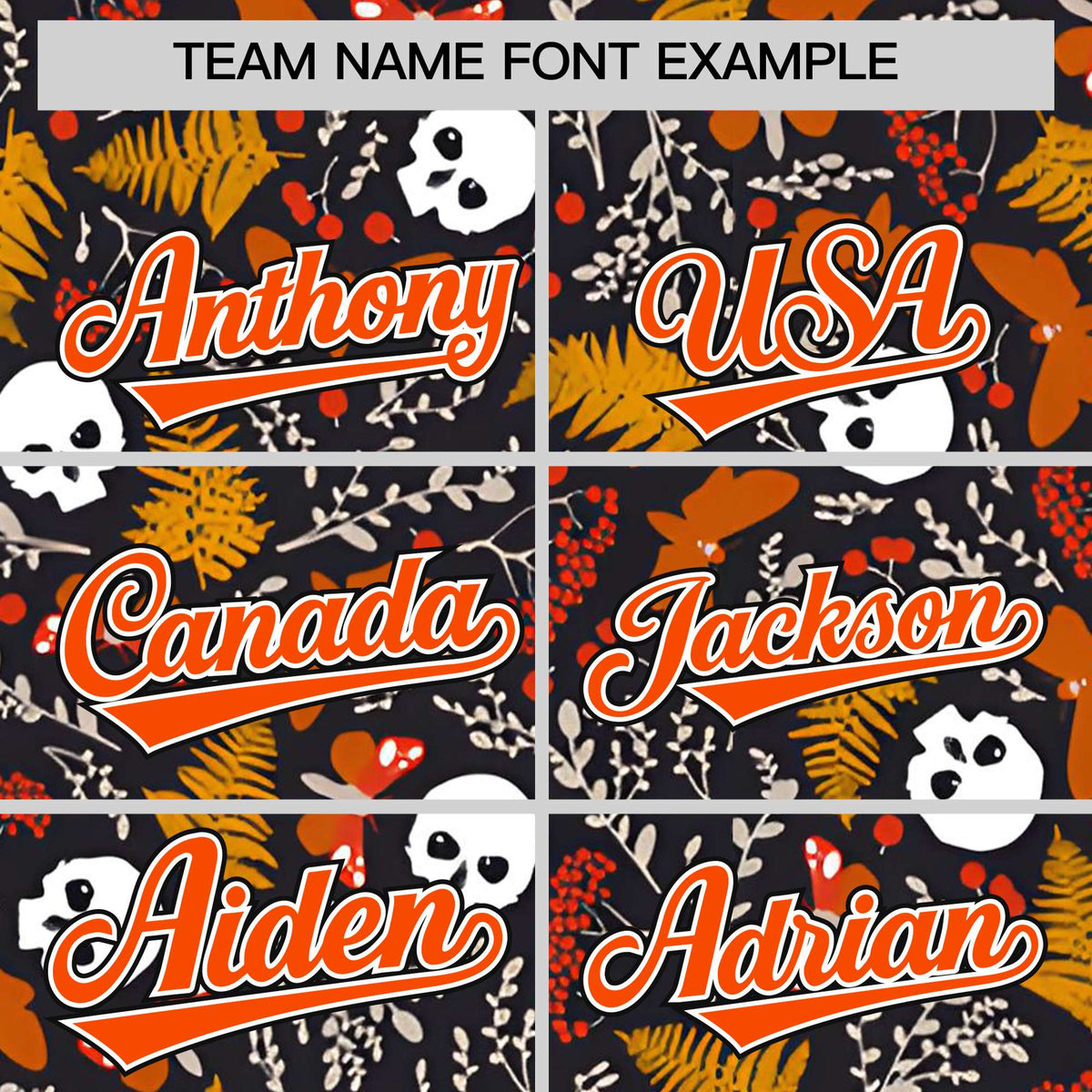 Custom Multi Color Halloween Authentic Baseball Jersey| KXKSHOP