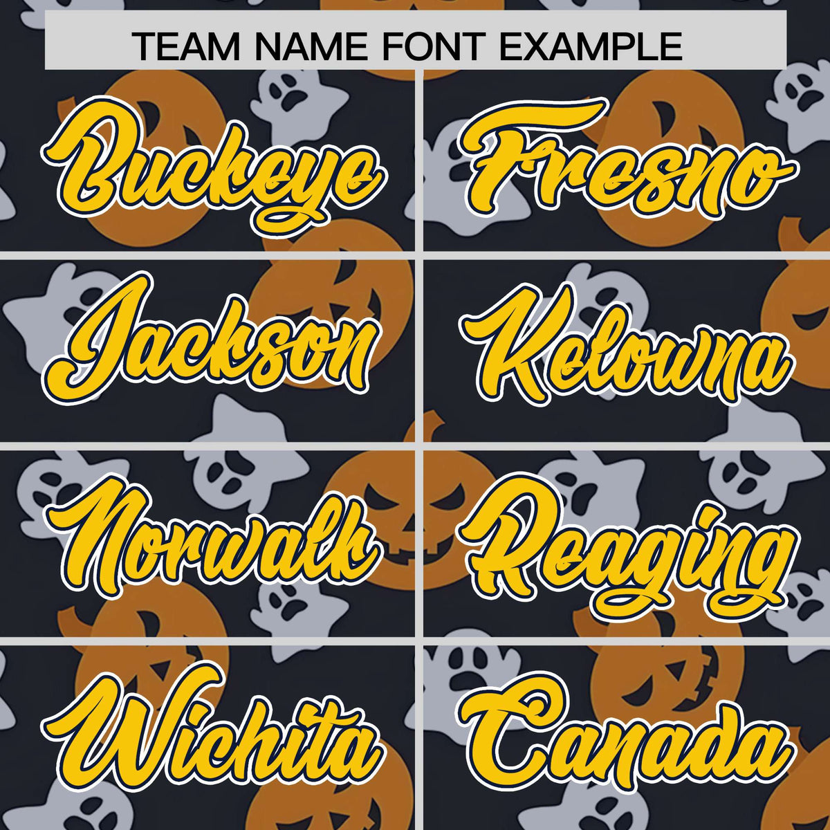 Custom Multi Color Halloween Authentic Baseball Jersey| KXKSHOP