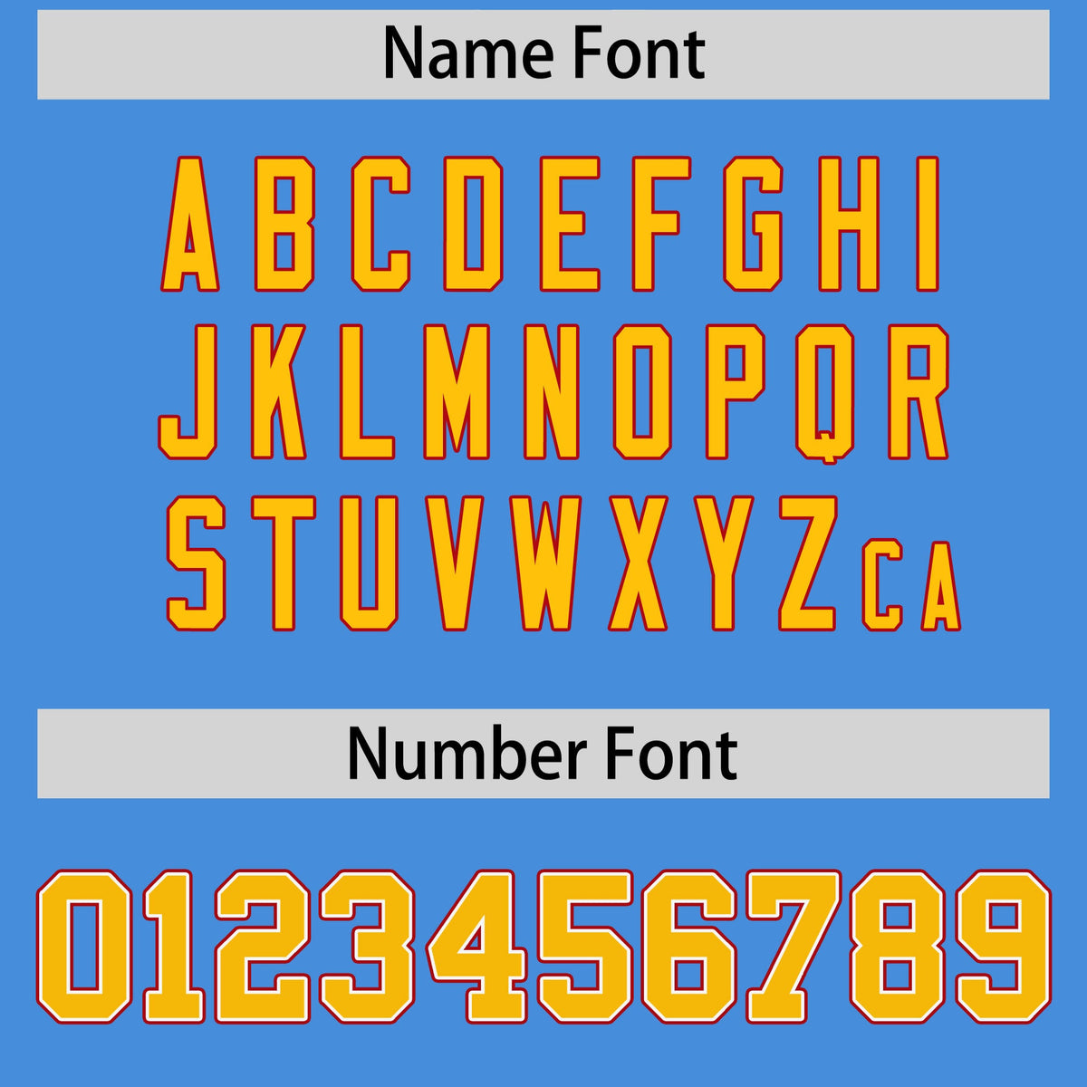 Custom Powder Blue Gold Red Sleeve Flag Lace Baseball Jersey | Sublimation Printed &amp; Embroidery,Add Name and Numbern,Perfect for Teams | KXKSHOP