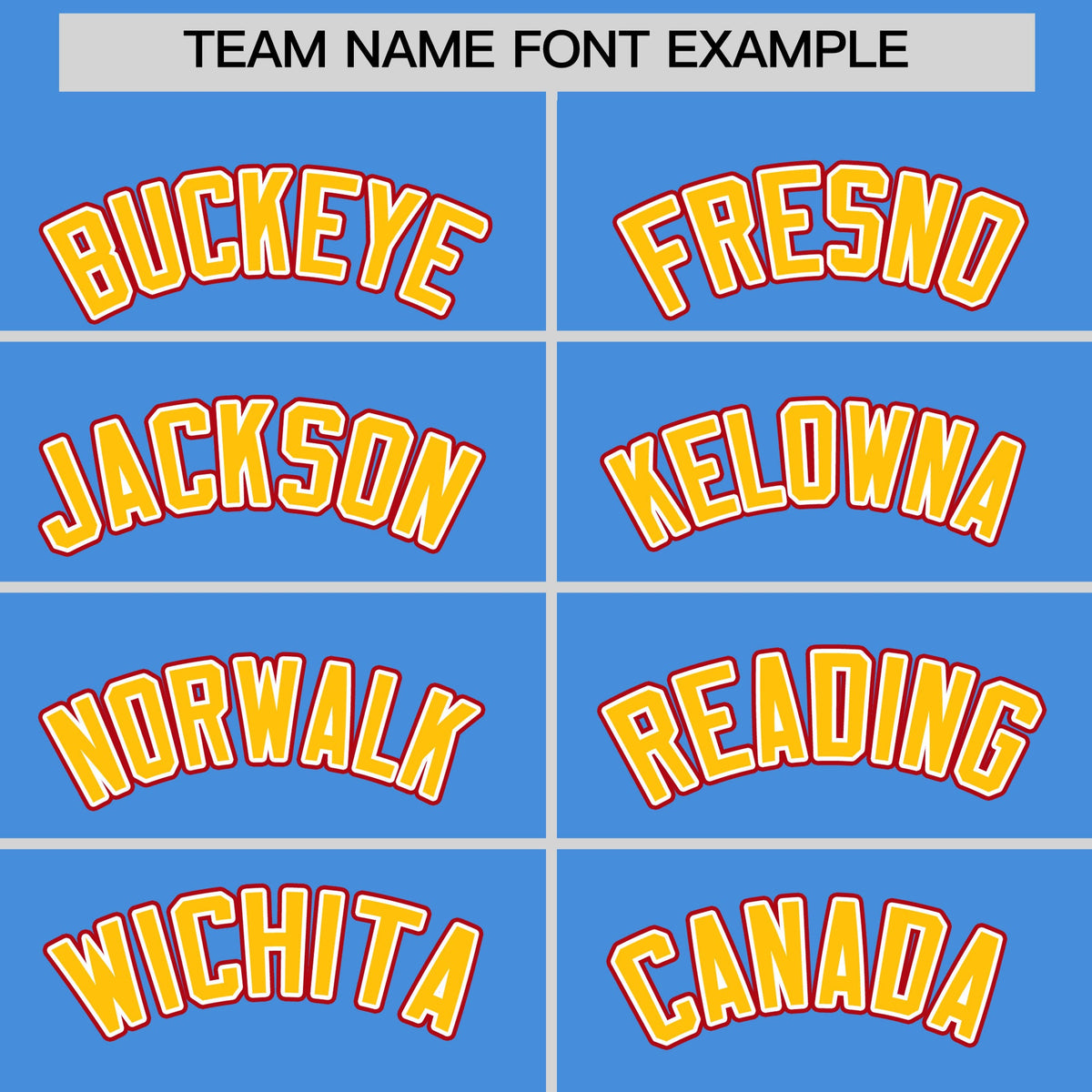 Custom Powder Blue Gold Red Sleeve Flag Lace Baseball Jersey | Sublimation Printed &amp; Embroidery,Add Name and Numbern,Perfect for Teams | KXKSHOP