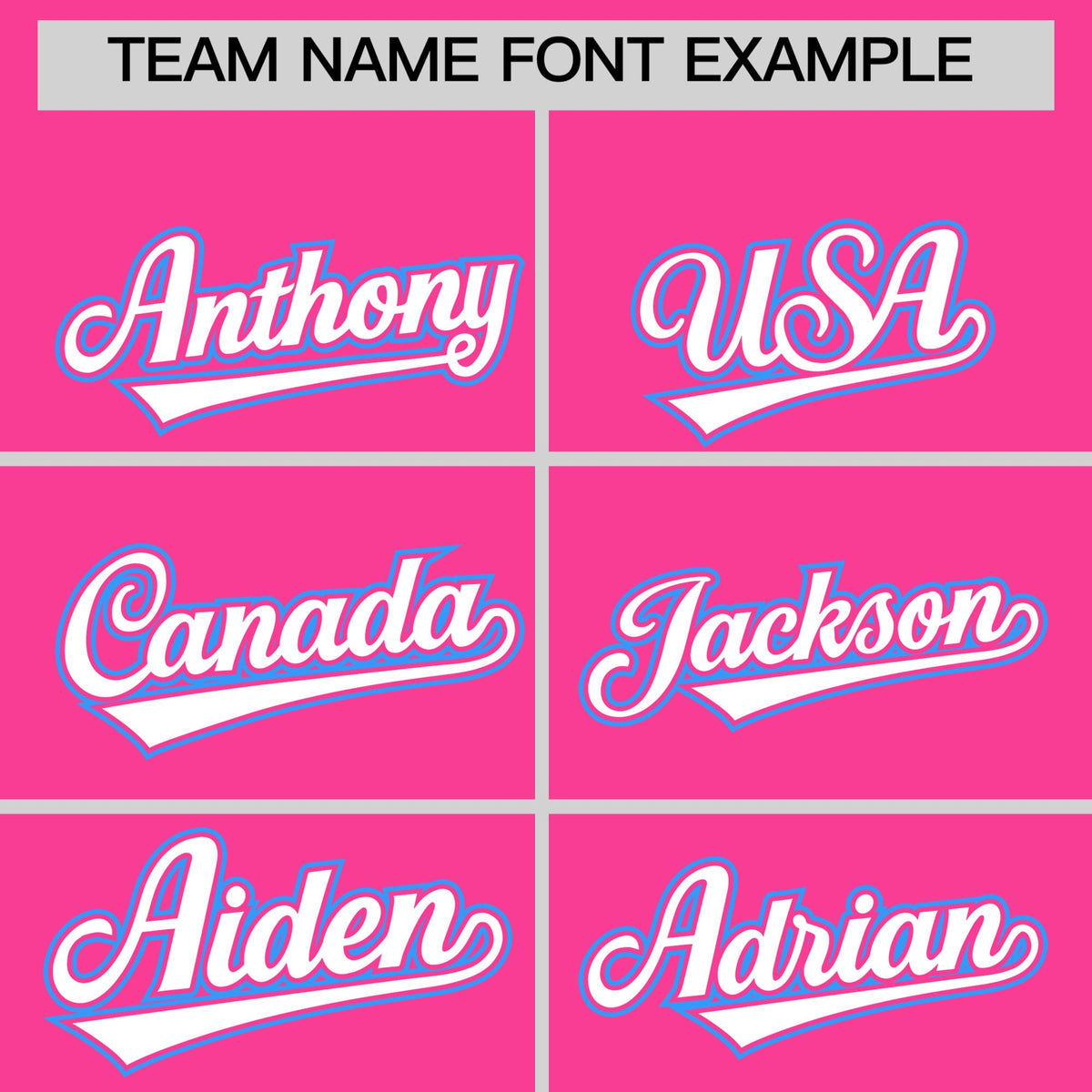 Custom Pink Powder Blue White Sleeve Flag Lace Baseball Jersey | Sublimation Printed &amp; Embroidery,Add Name and Numbern,Perfect for Teams | KXKSHOP