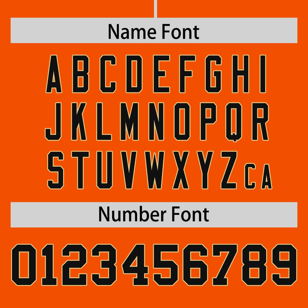 Custom Orange Black Personalized Phonetic Rhythm Authentic Baseball Jersey | KXKSHOP