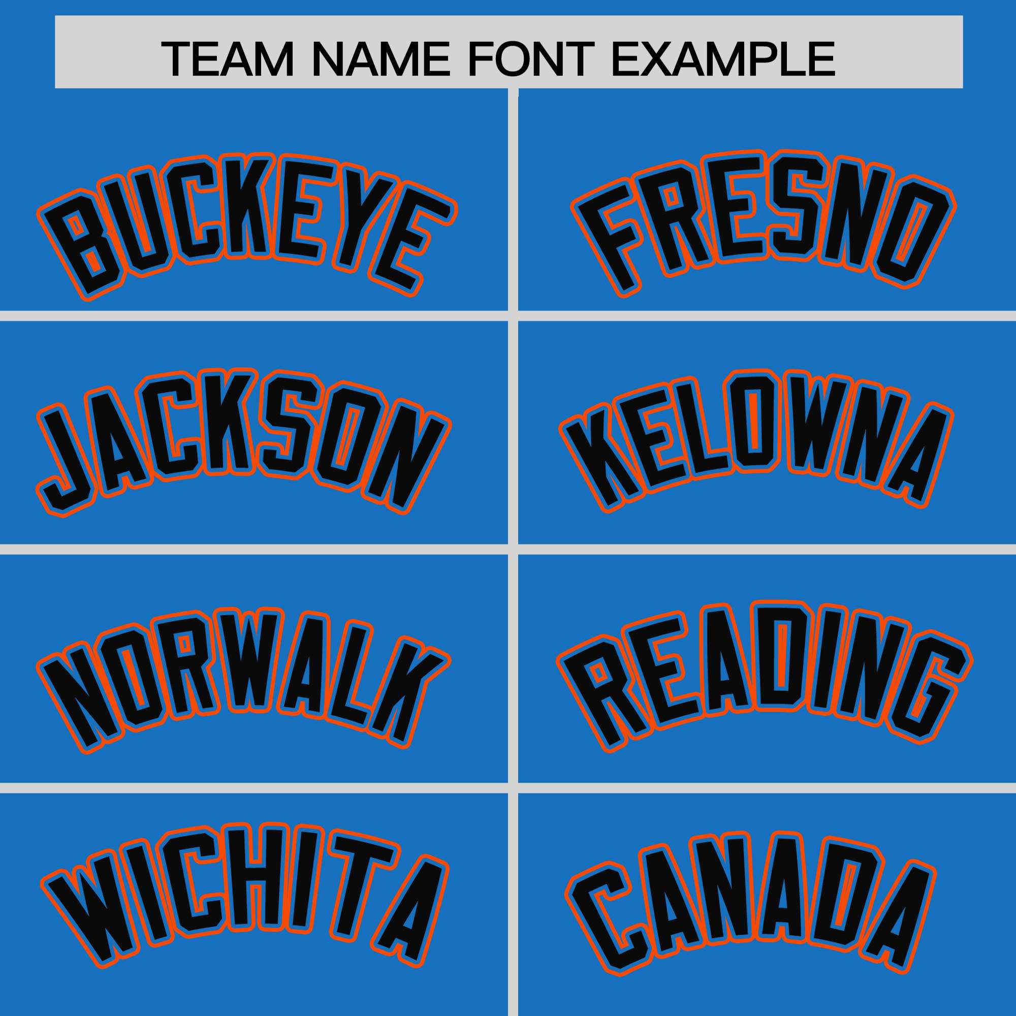 Custom Powder Blue Orange Personalized Phonetic Rhythm Authentic Baseball Jersey | KXKSHOP
