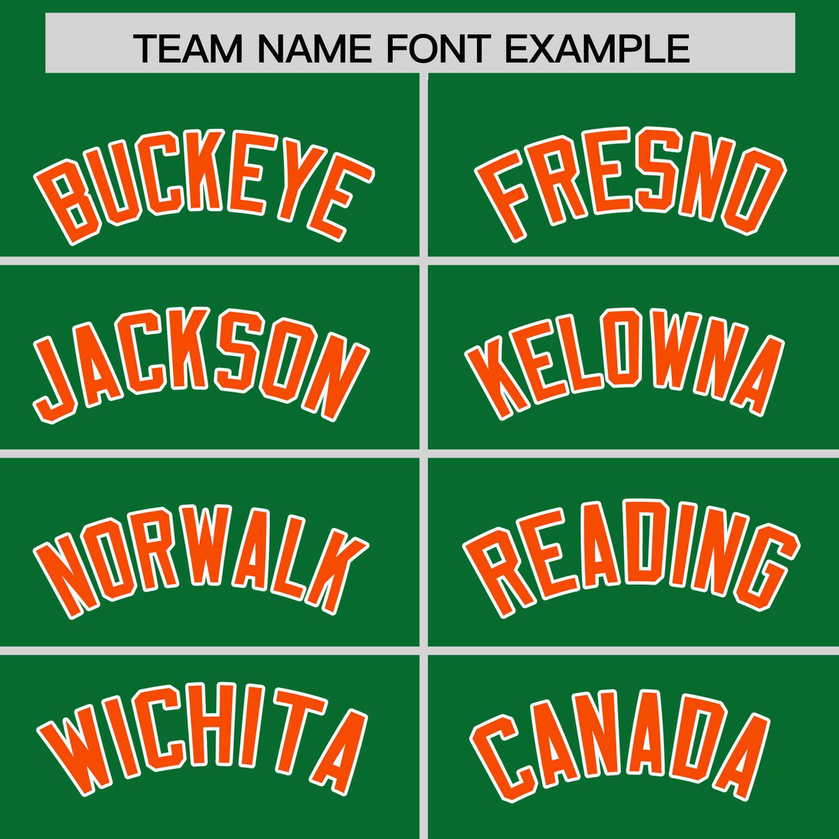 Custom Kelly Green Orange Personalized Phonetic Rhythm Authentic Baseball Jersey | KXKSHOP