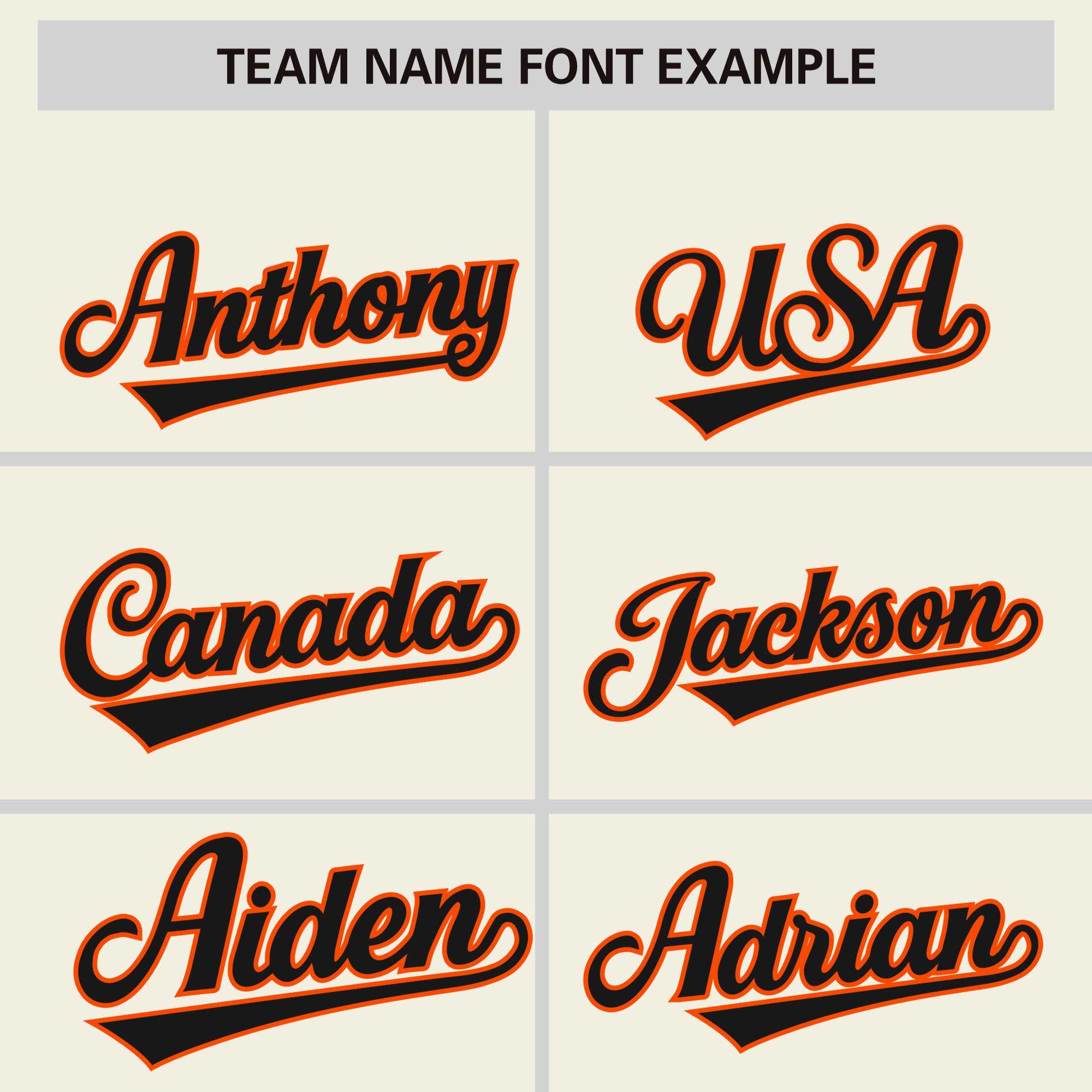 Custom Cream Orange Personalized Phonetic Rhythm Authentic Baseball Jersey | KXKSHOP