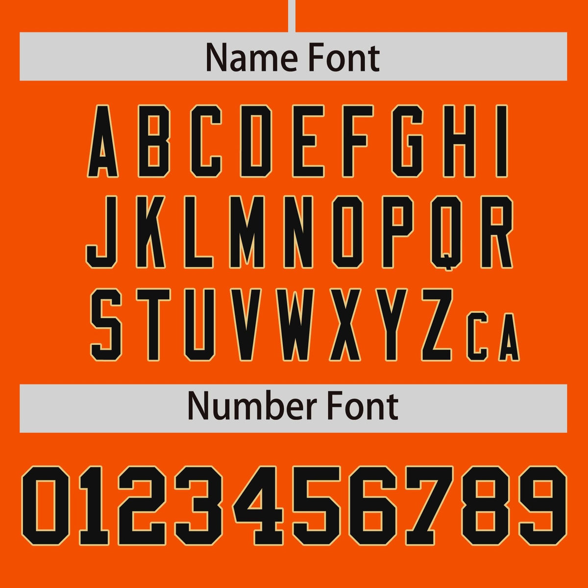 Custom Orange Black Personalized Phonetic Rhythm Authentic Baseball Jersey | KXKSHOP