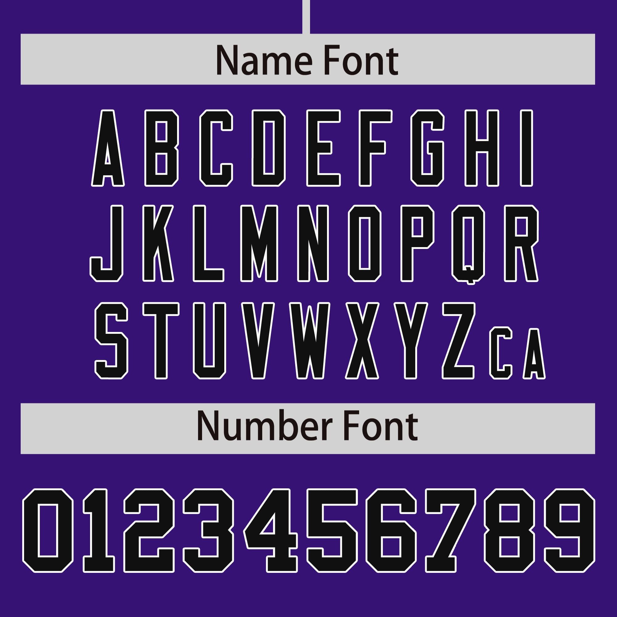 Custom Purple Black Personalized Phonetic Rhythm Authentic Baseball Jersey | KXKSHOP