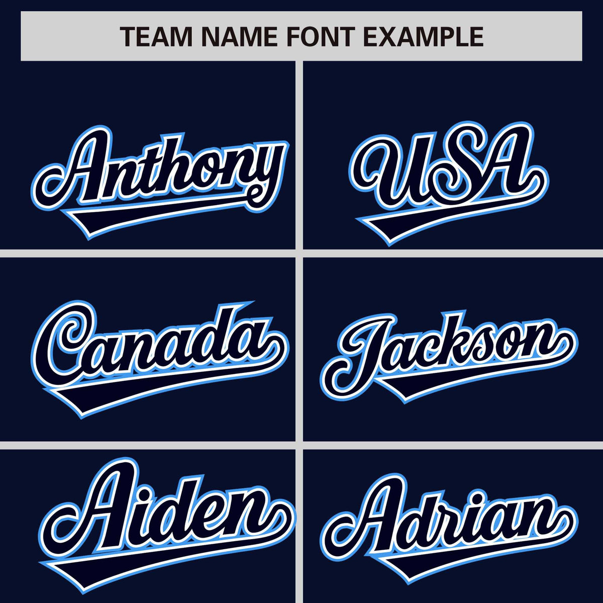 Custom Navy Powder Blue Personalized Phonetic Rhythm Authentic Baseball Jersey | KXKSHOP