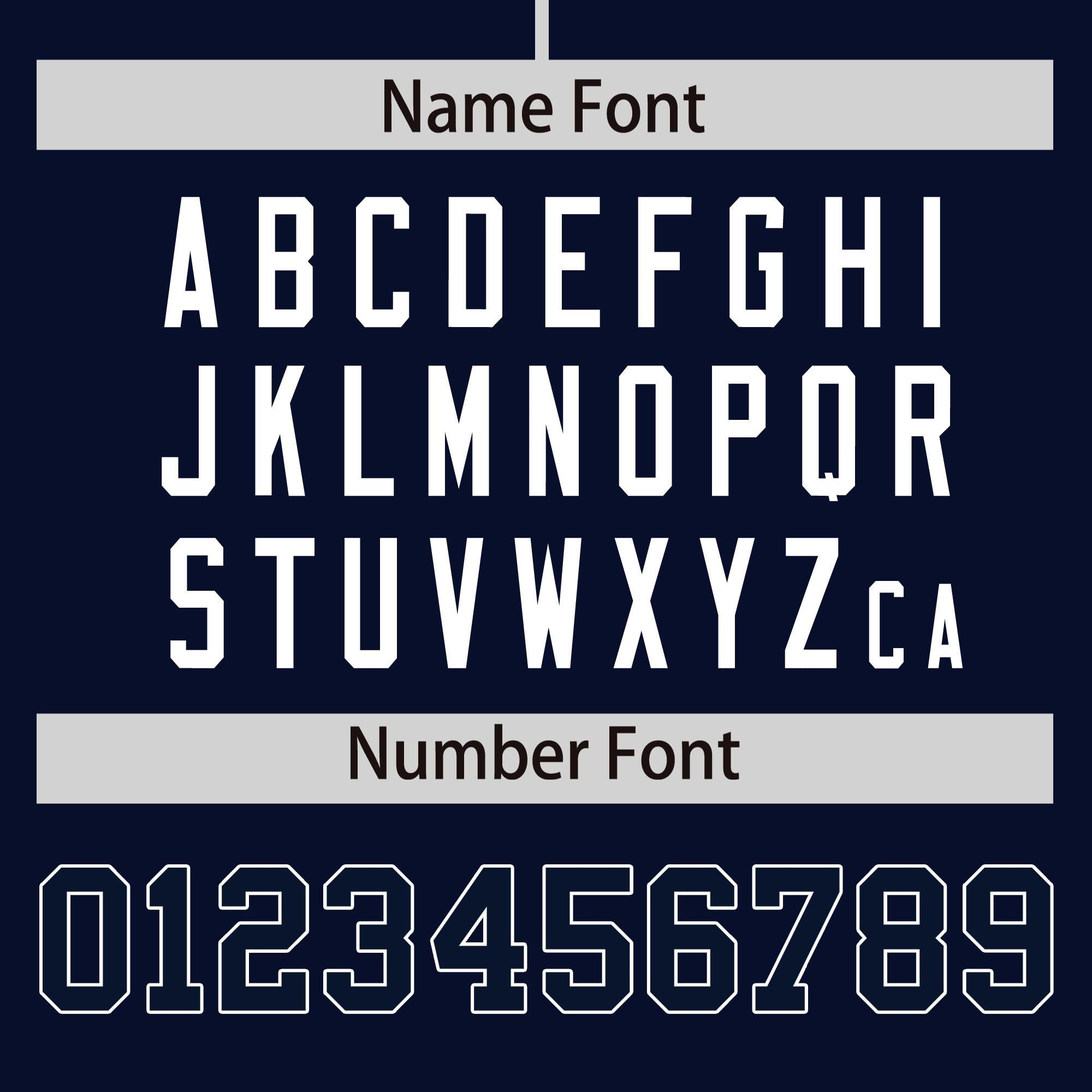 Custom Navy Powder Blue Personalized Phonetic Rhythm Authentic Baseball Jersey | KXKSHOP