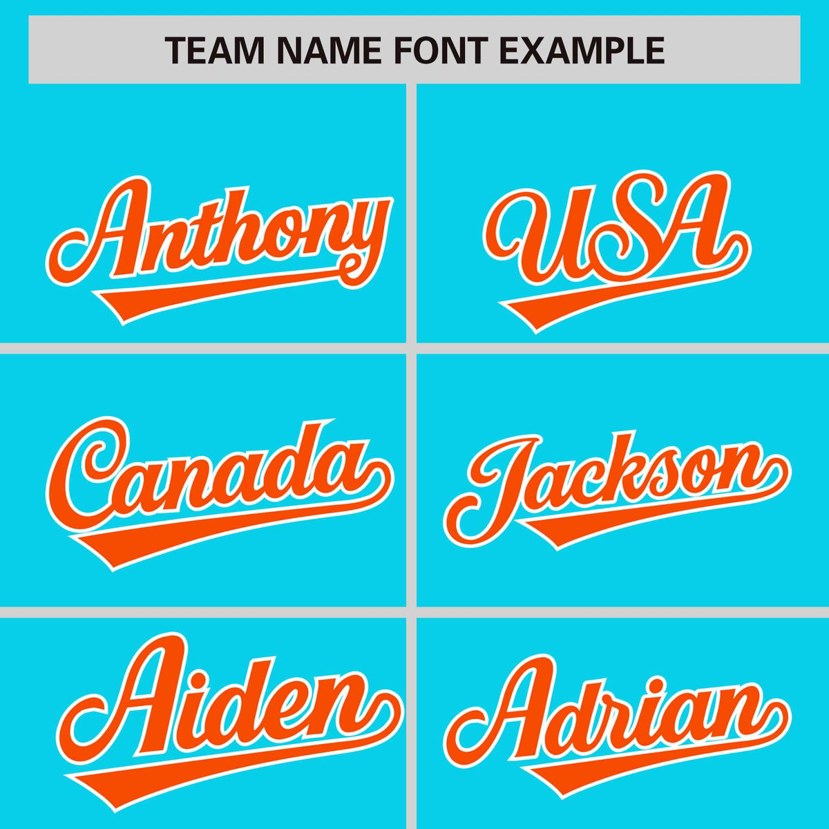 Custom Aqua Orange Personalized Phonetic Rhythm Authentic Baseball Jersey | KXKSHOP