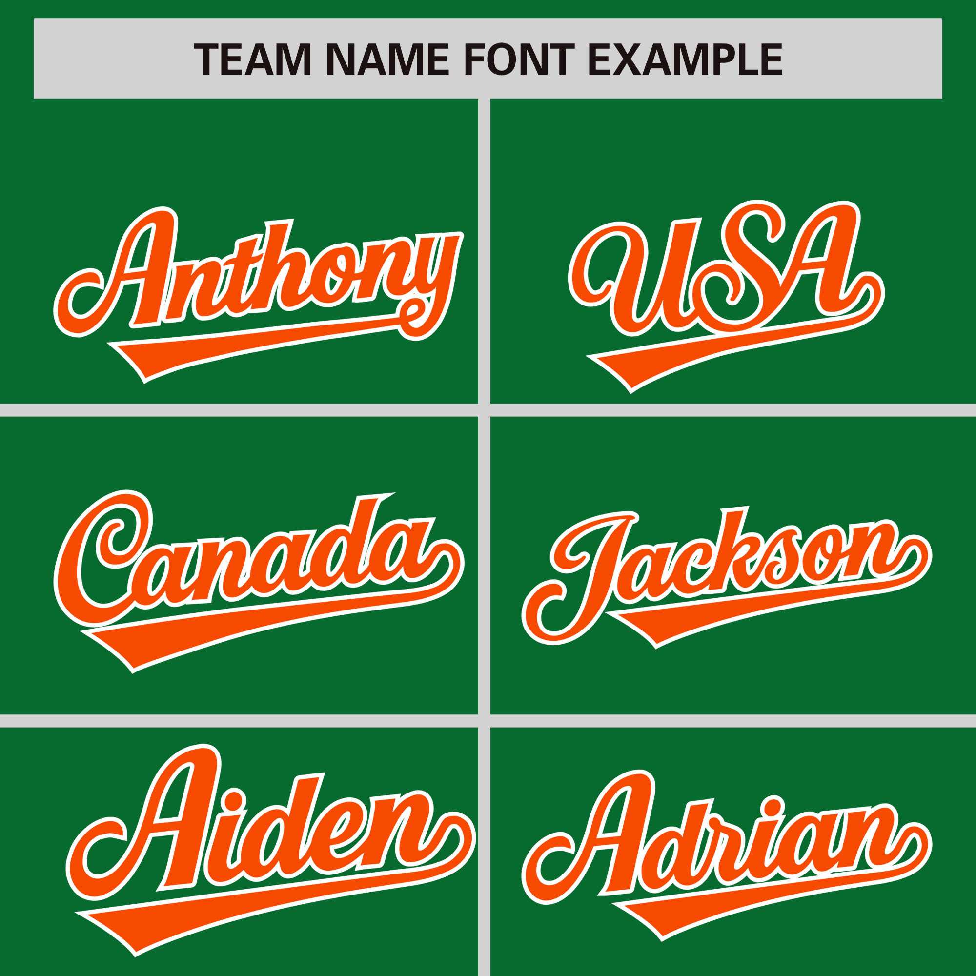 Custom Kelly Green Orange Personalized Phonetic Rhythm Authentic Baseball Jersey | KXKSHOP
