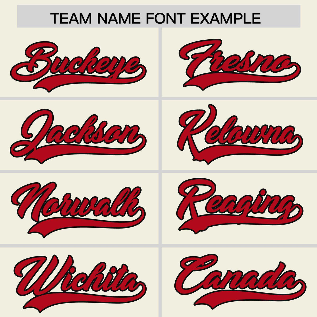 Custom Cream Red Personalized Phonetic Rhythm Authentic Baseball Jersey | KXKSHOP