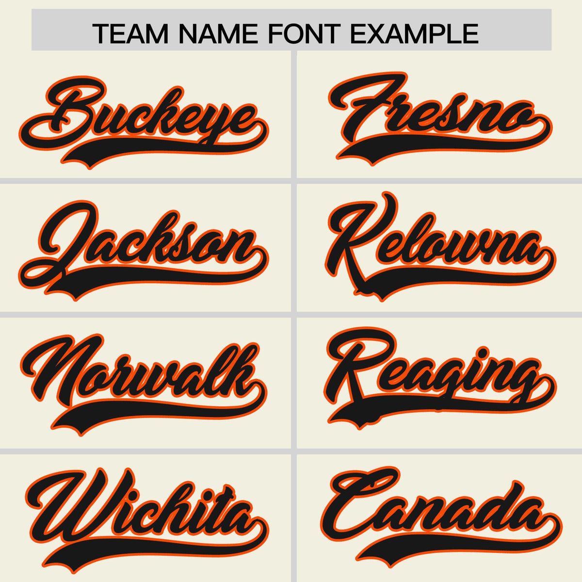 Custom Cream Orange Personalized Phonetic Rhythm Authentic Baseball Jersey | KXKSHOP