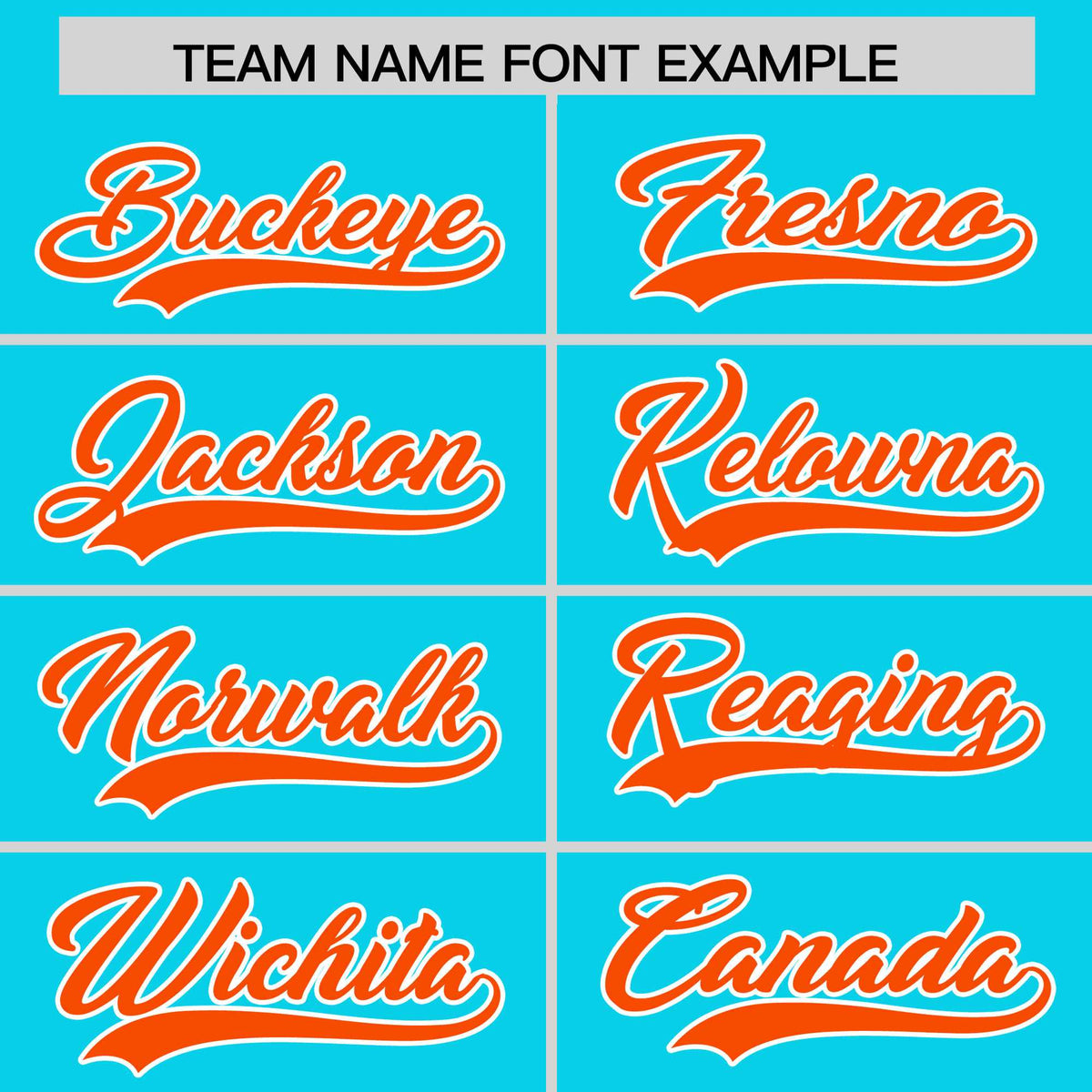 Custom Aqua Orange Personalized Phonetic Rhythm Authentic Baseball Jersey | KXKSHOP