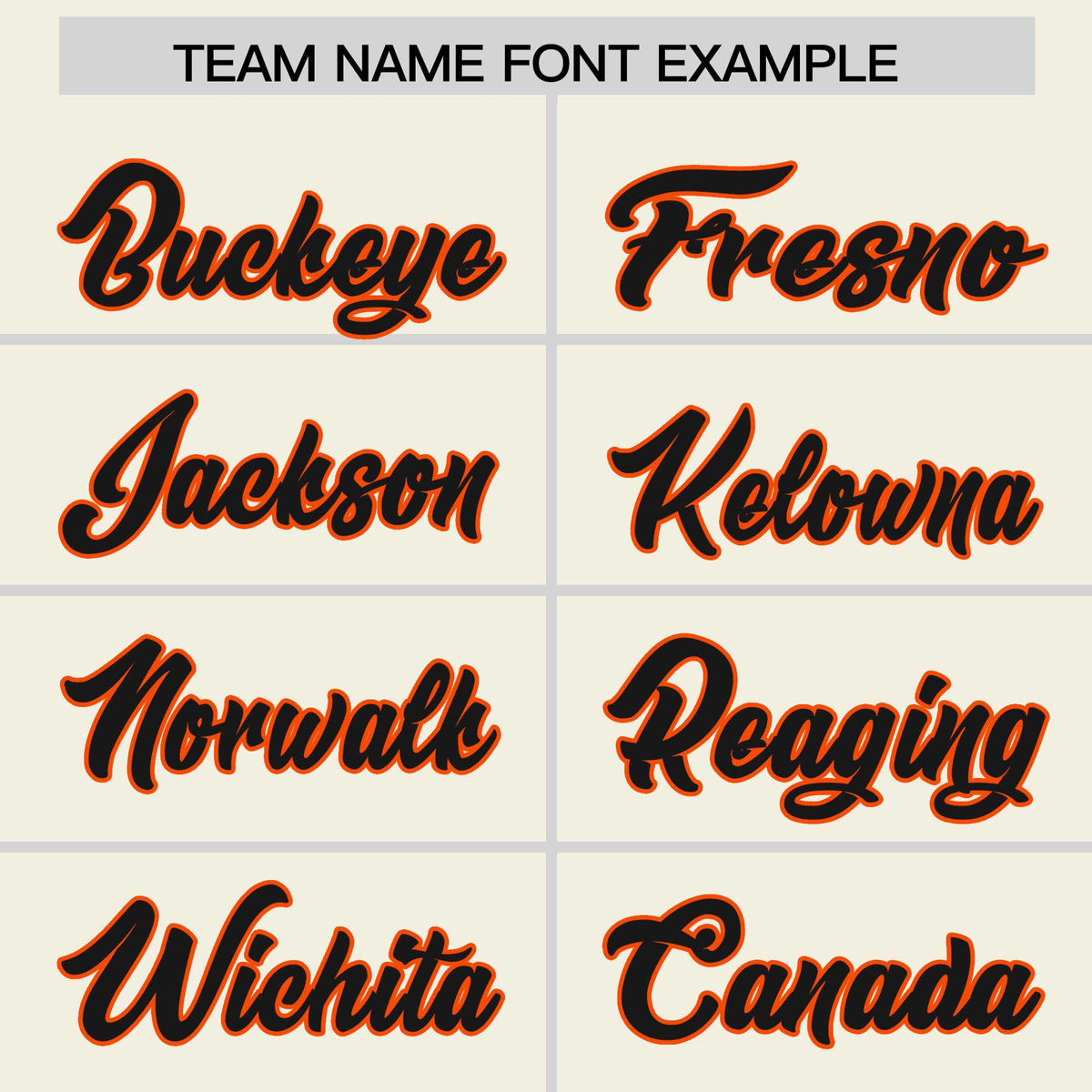Custom Cream Orange Personalized Phonetic Rhythm Authentic Baseball Jersey | KXKSHOP
