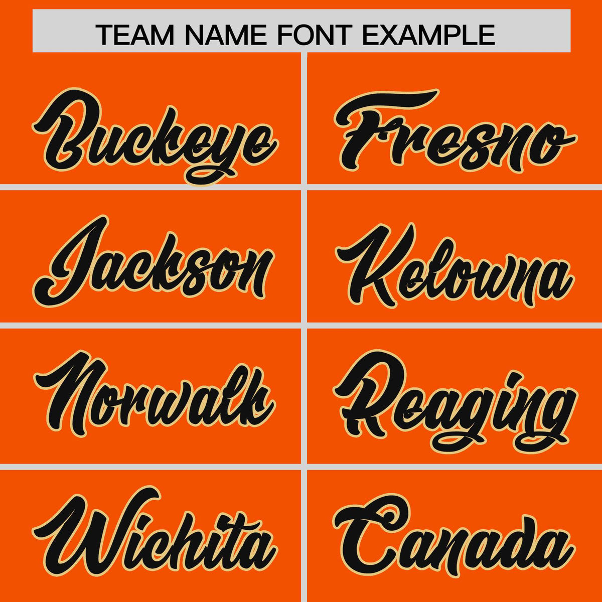 Custom Orange Black Personalized Phonetic Rhythm Authentic Baseball Jersey | KXKSHOP