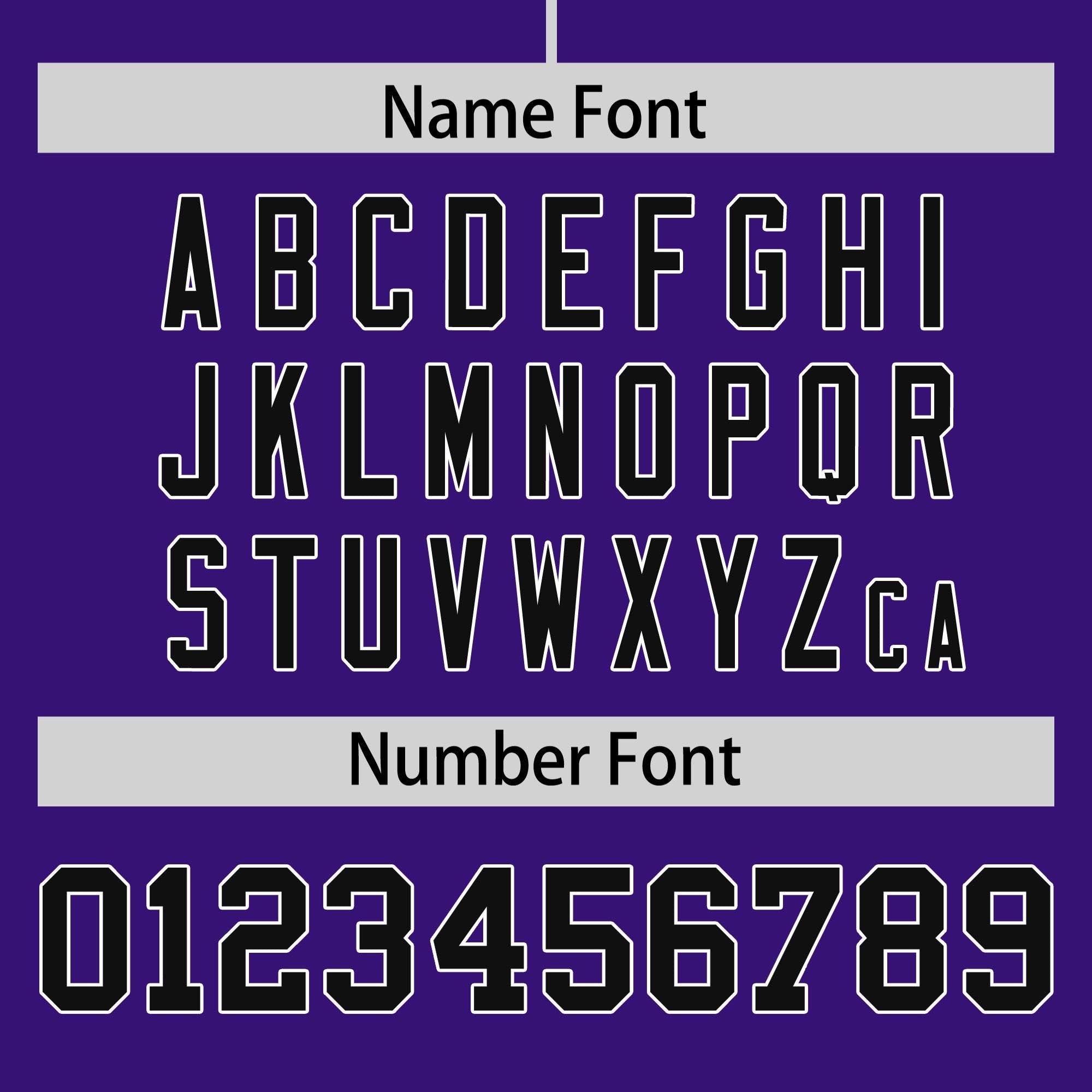 Custom Purple Black Personalized Phonetic Rhythm Authentic Baseball Jersey | KXKSHOP