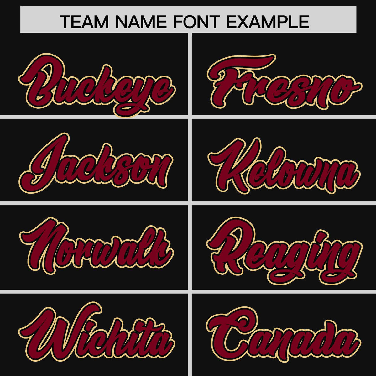 Custom Black Crimson Personalized Phonetic Rhythm Authentic Baseball Jersey | KXKSHOP