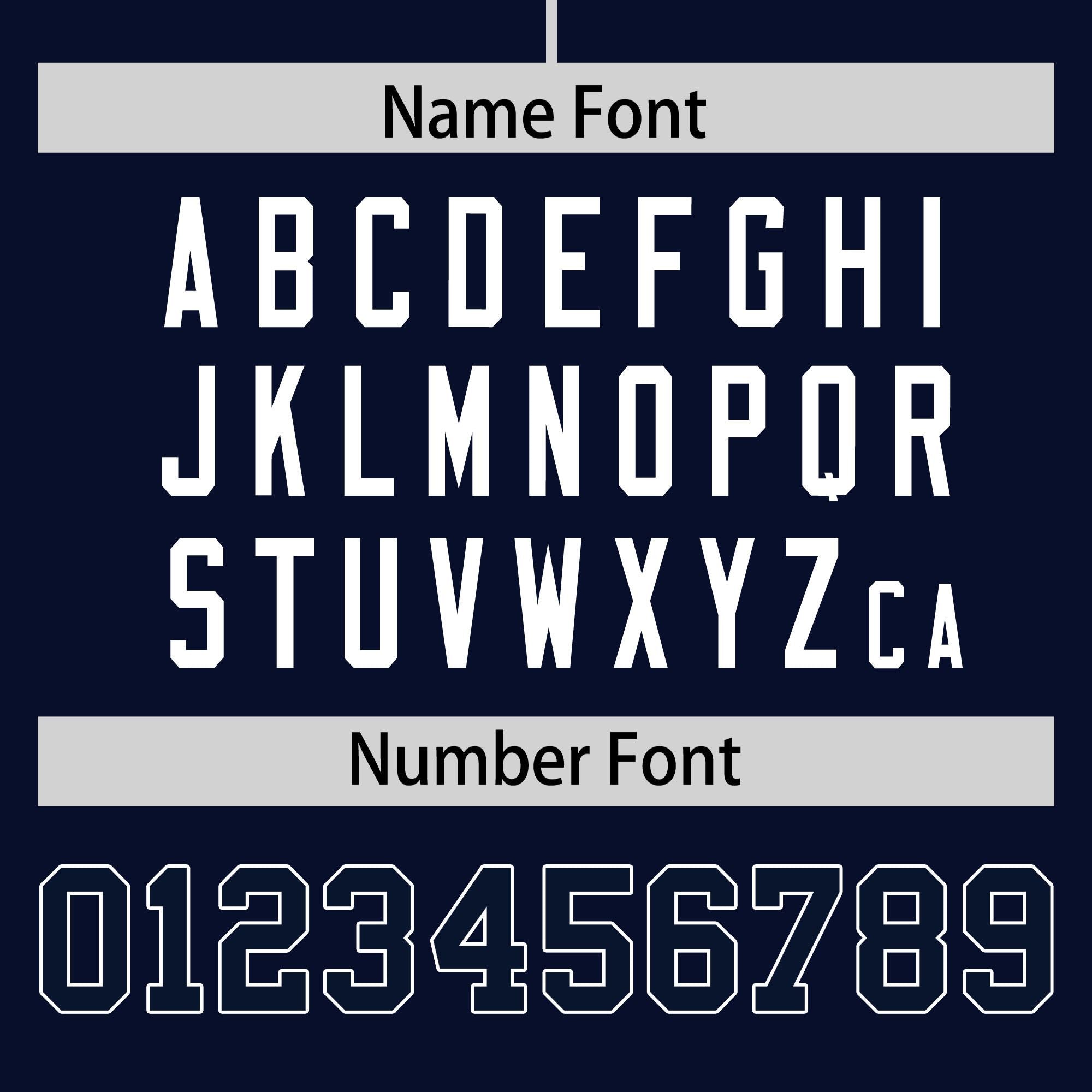 Custom Navy Powder Blue Personalized Phonetic Rhythm Authentic Baseball Jersey | KXKSHOP