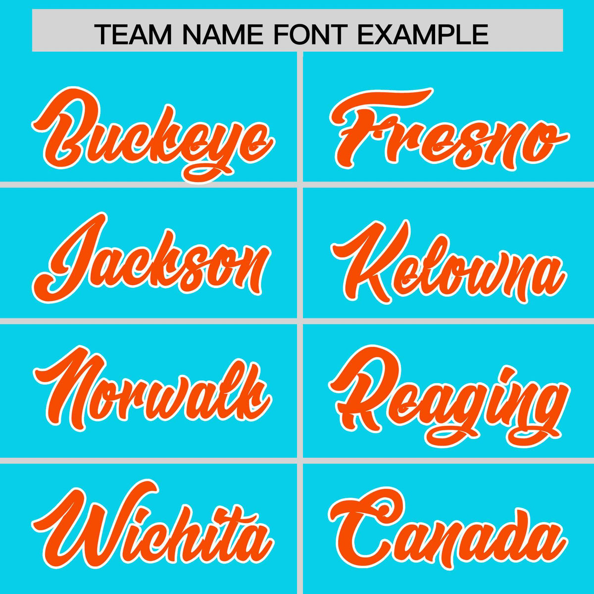Custom Aqua Orange Personalized Phonetic Rhythm Authentic Baseball Jersey | KXKSHOP